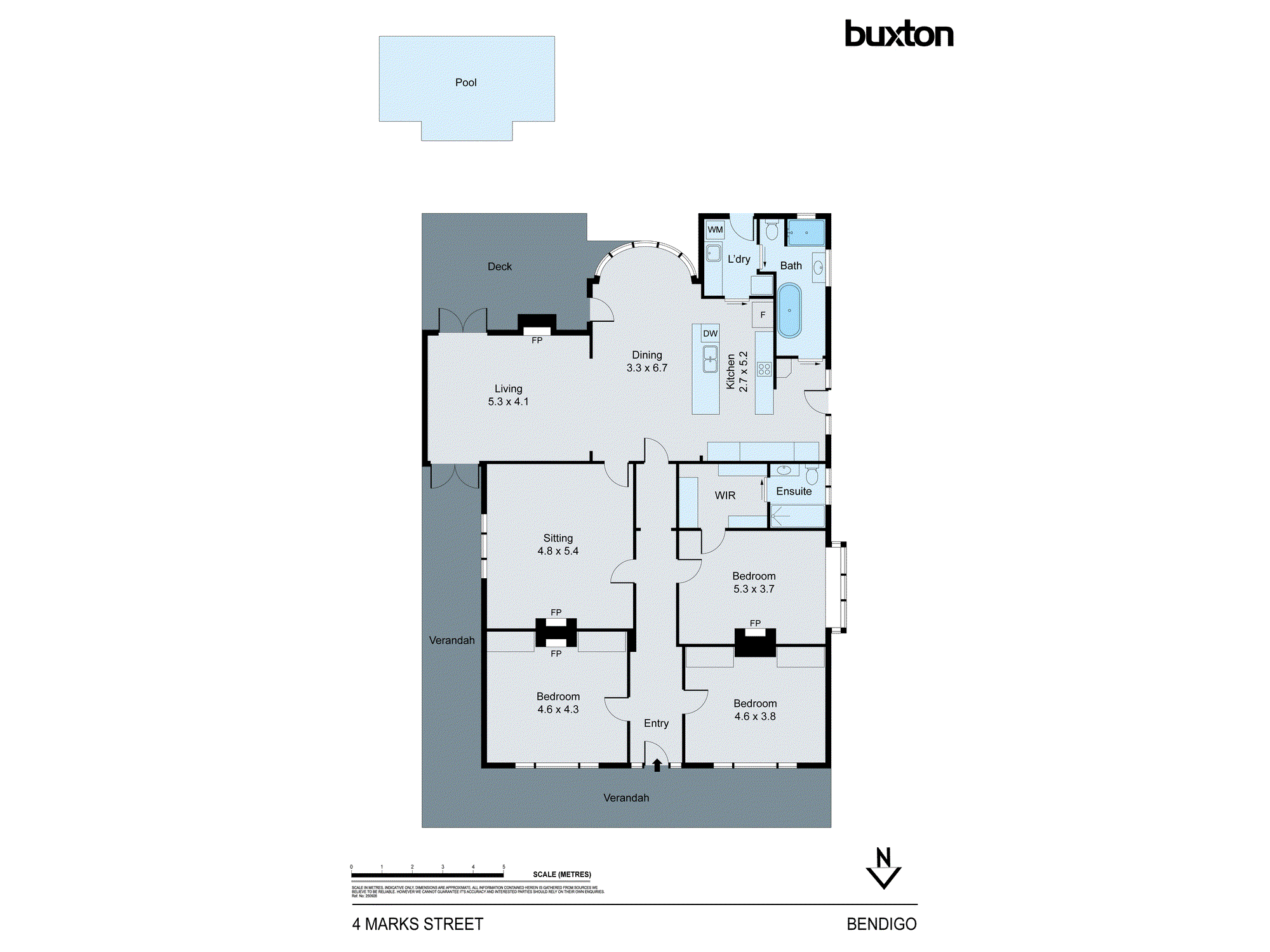 4 Marks Street, Bendigo VIC 3550 - Floorplan