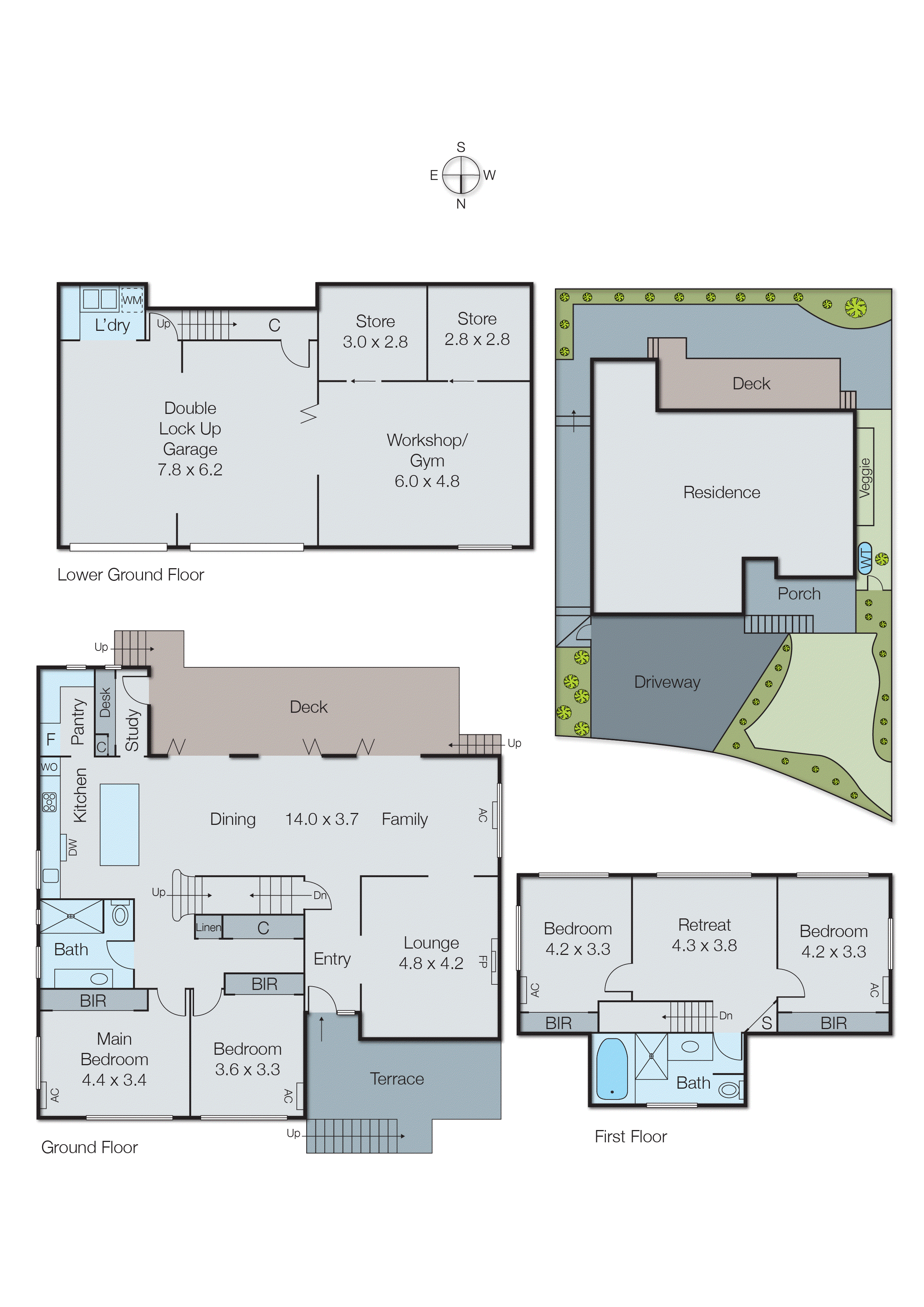 4 Marlene Court, Cheltenham VIC 3192 - Floorplan