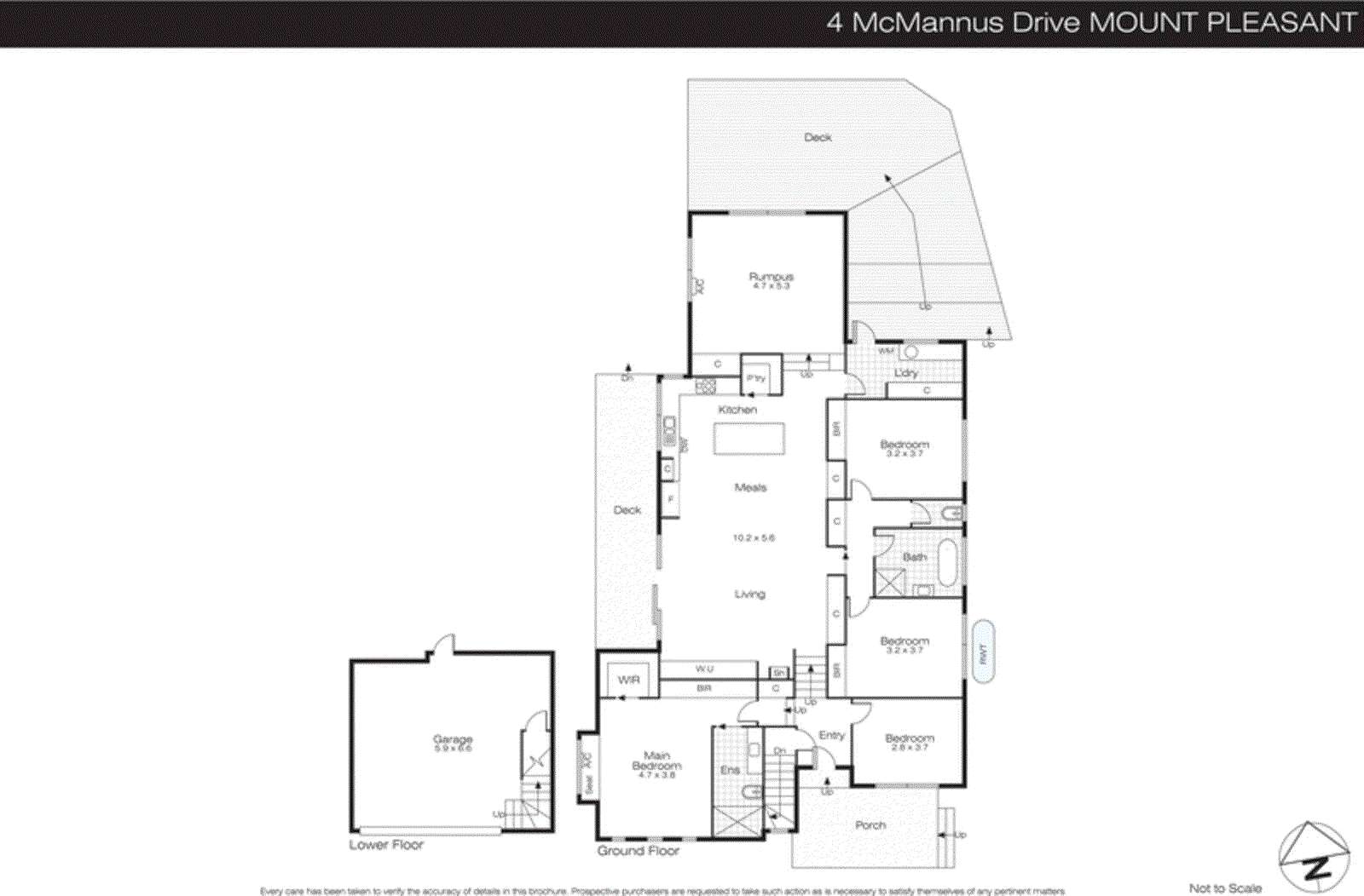 4 McManus Drive, Mount Pleasant VIC 3350 - Floorplan