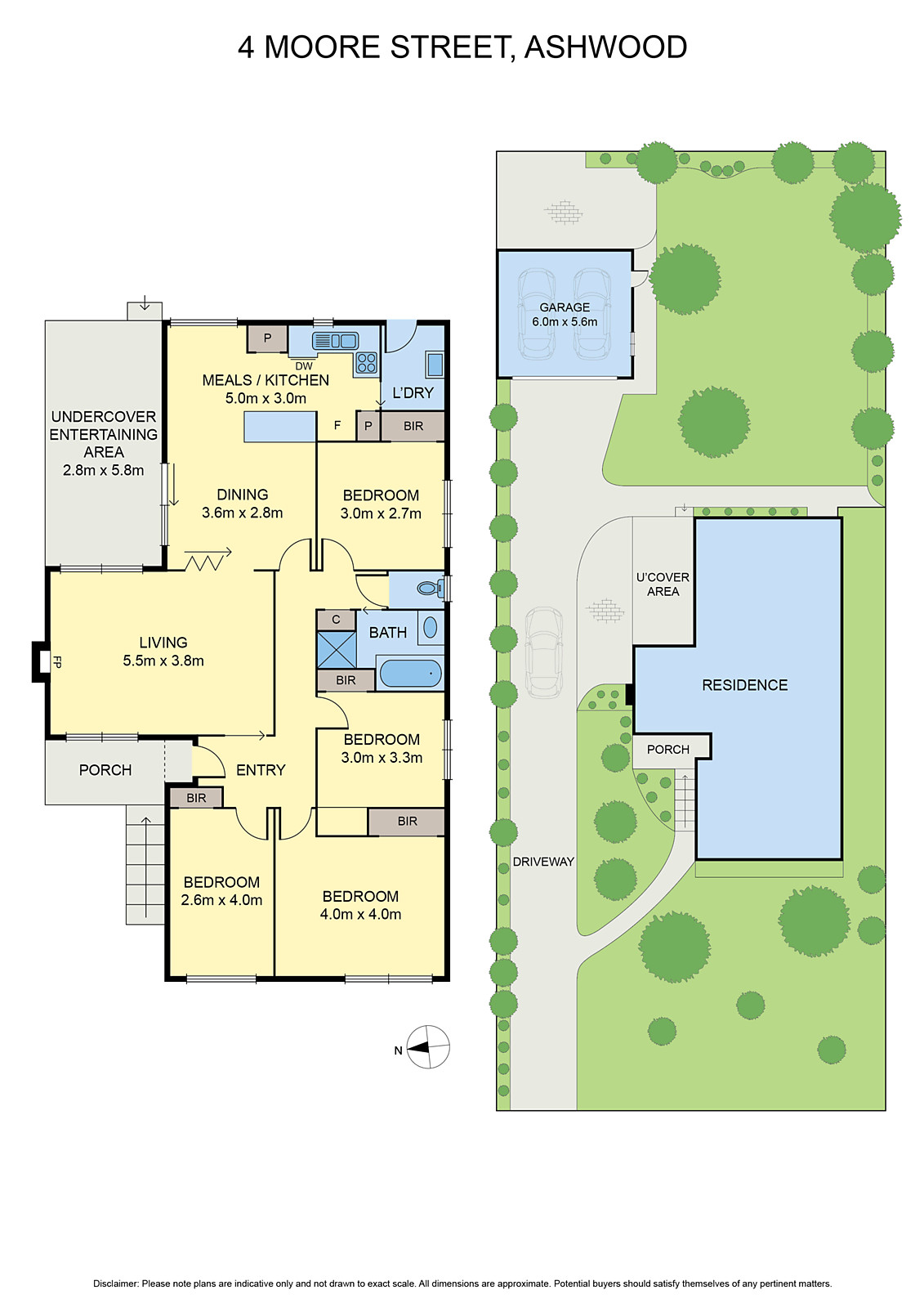 4 Moore Street, Ashwood VIC 3147 - Floorplan