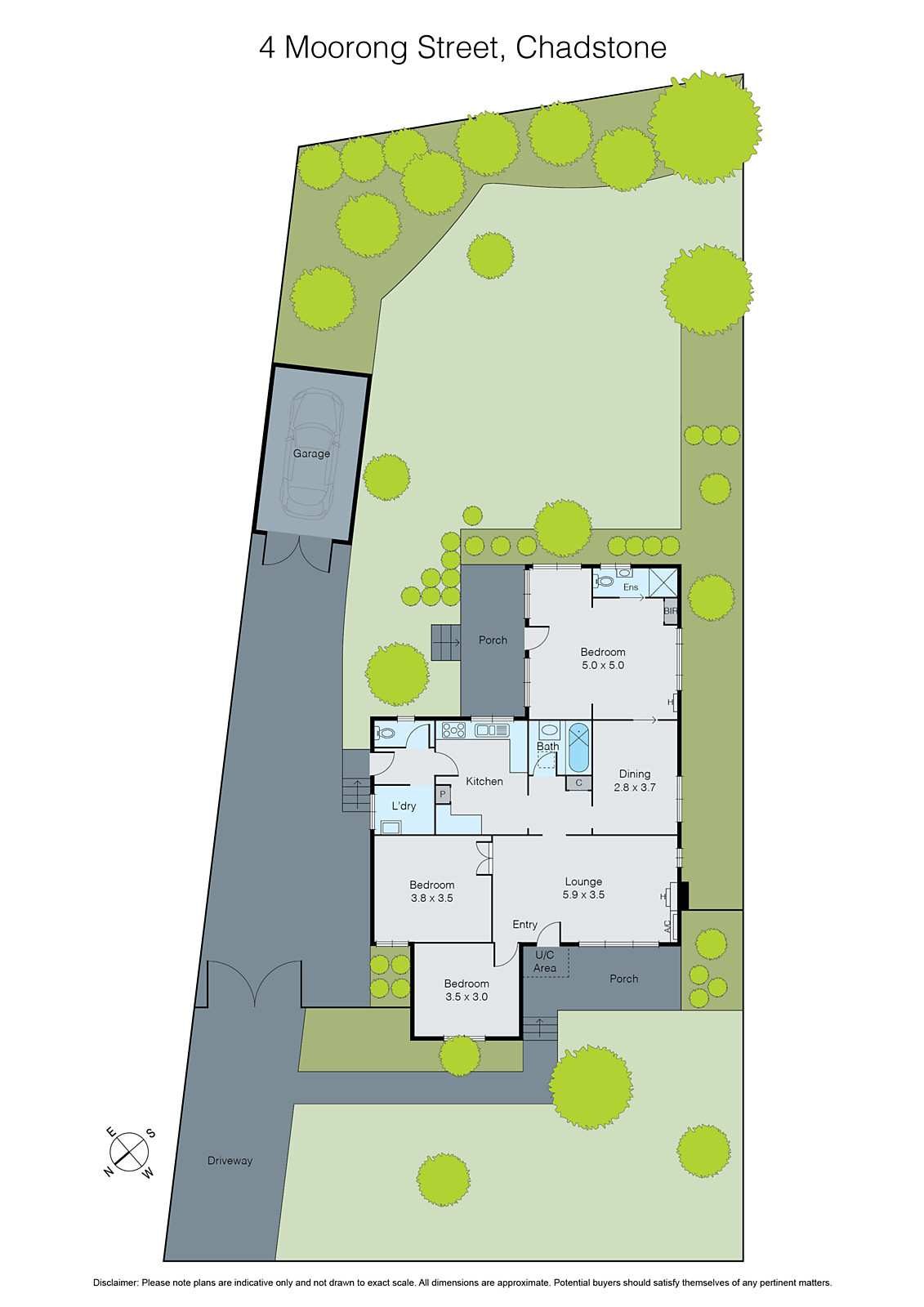 4 Moorong Street, Chadstone VIC 3148 - Floorplan