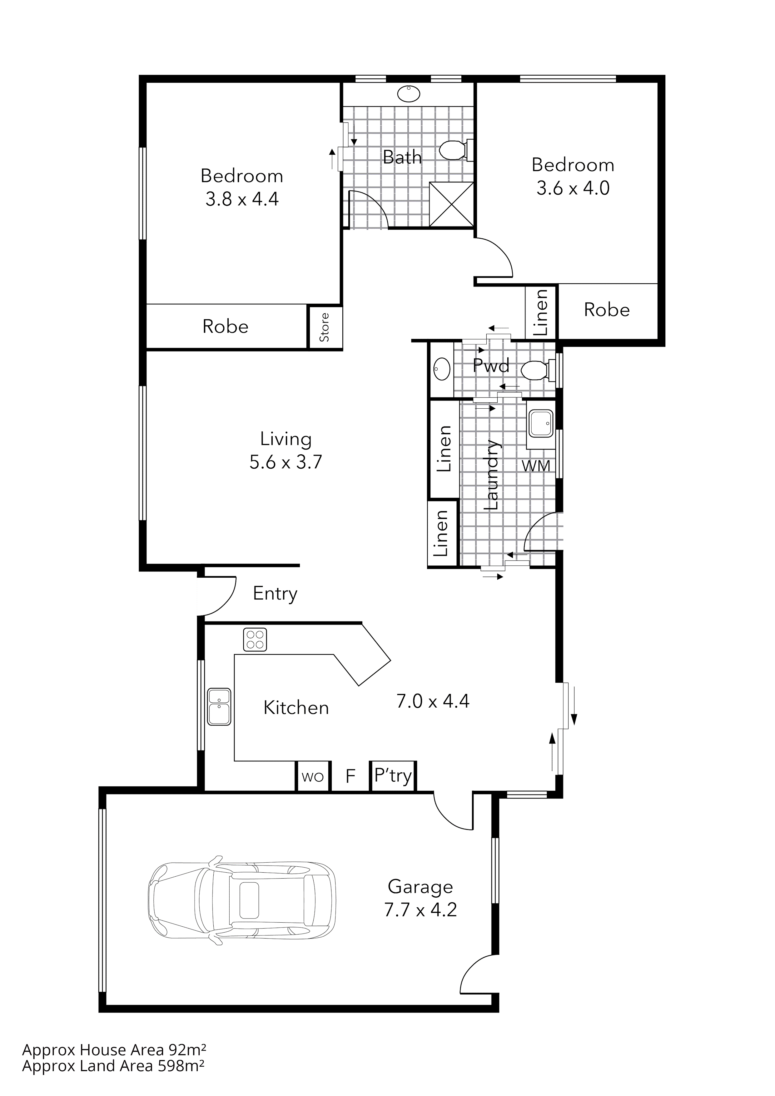4 Mountview Drive, Sebastopol VIC 3356 - Floorplan