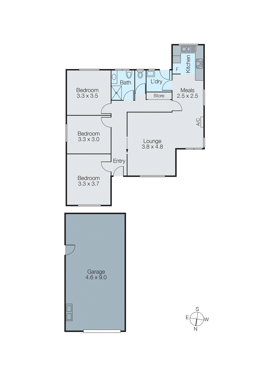 4 Newport Road, Clayton South VIC 3169 - Floorplan