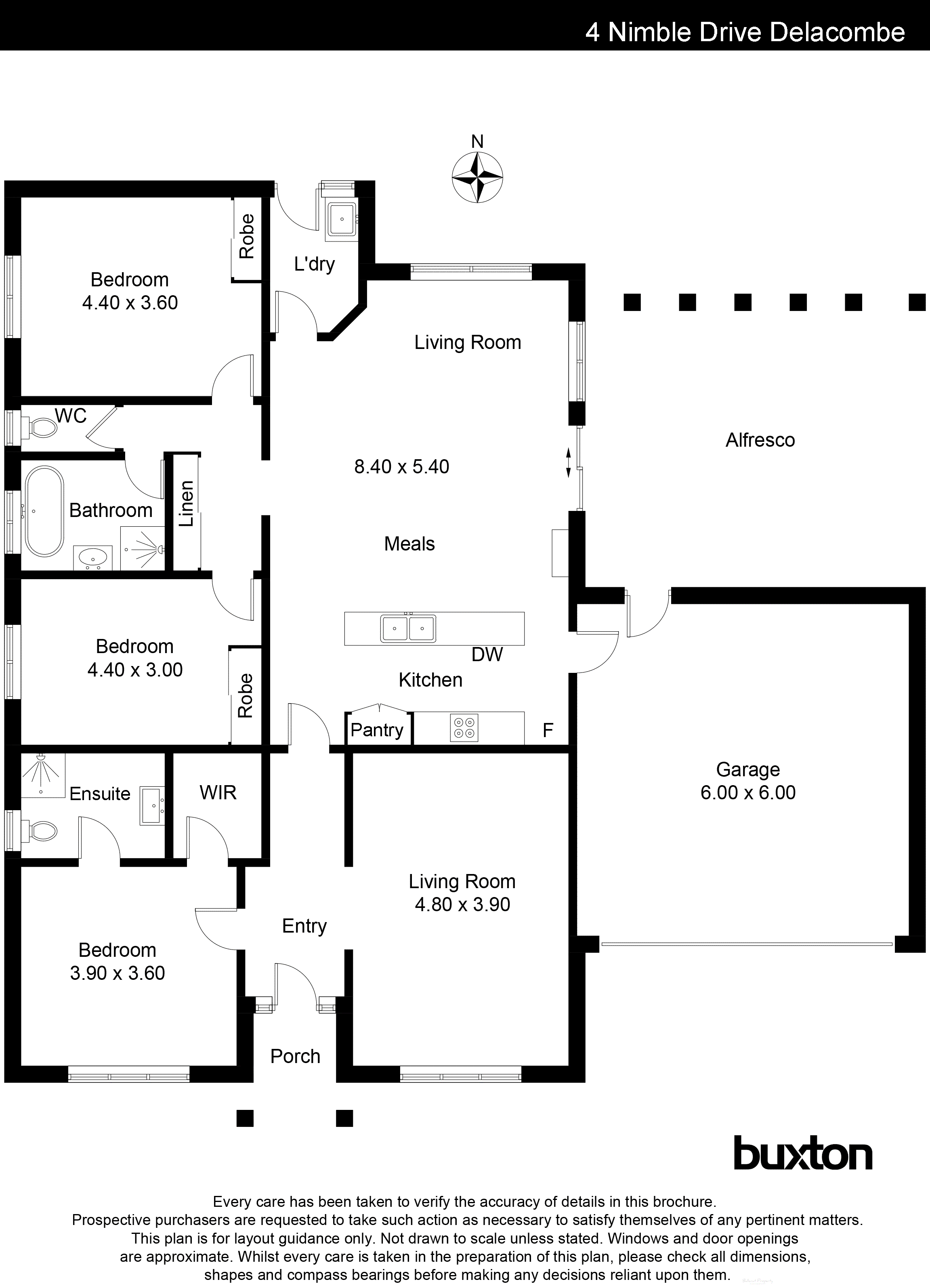 4 Nimble Drive, Delacombe VIC 3356 - Floorplan
