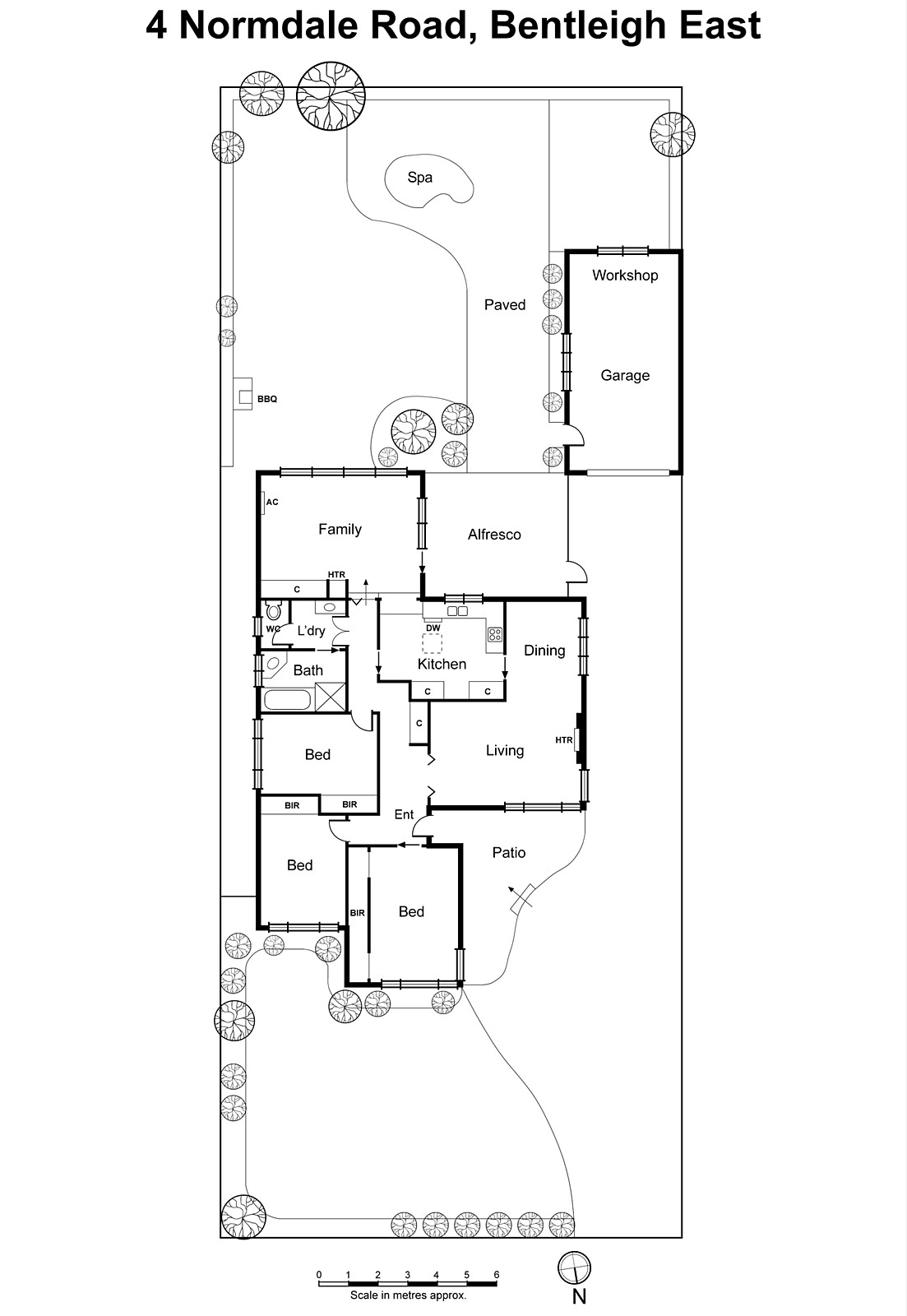 4 Normdale Road, Bentleigh East VIC 3165 - Floorplan