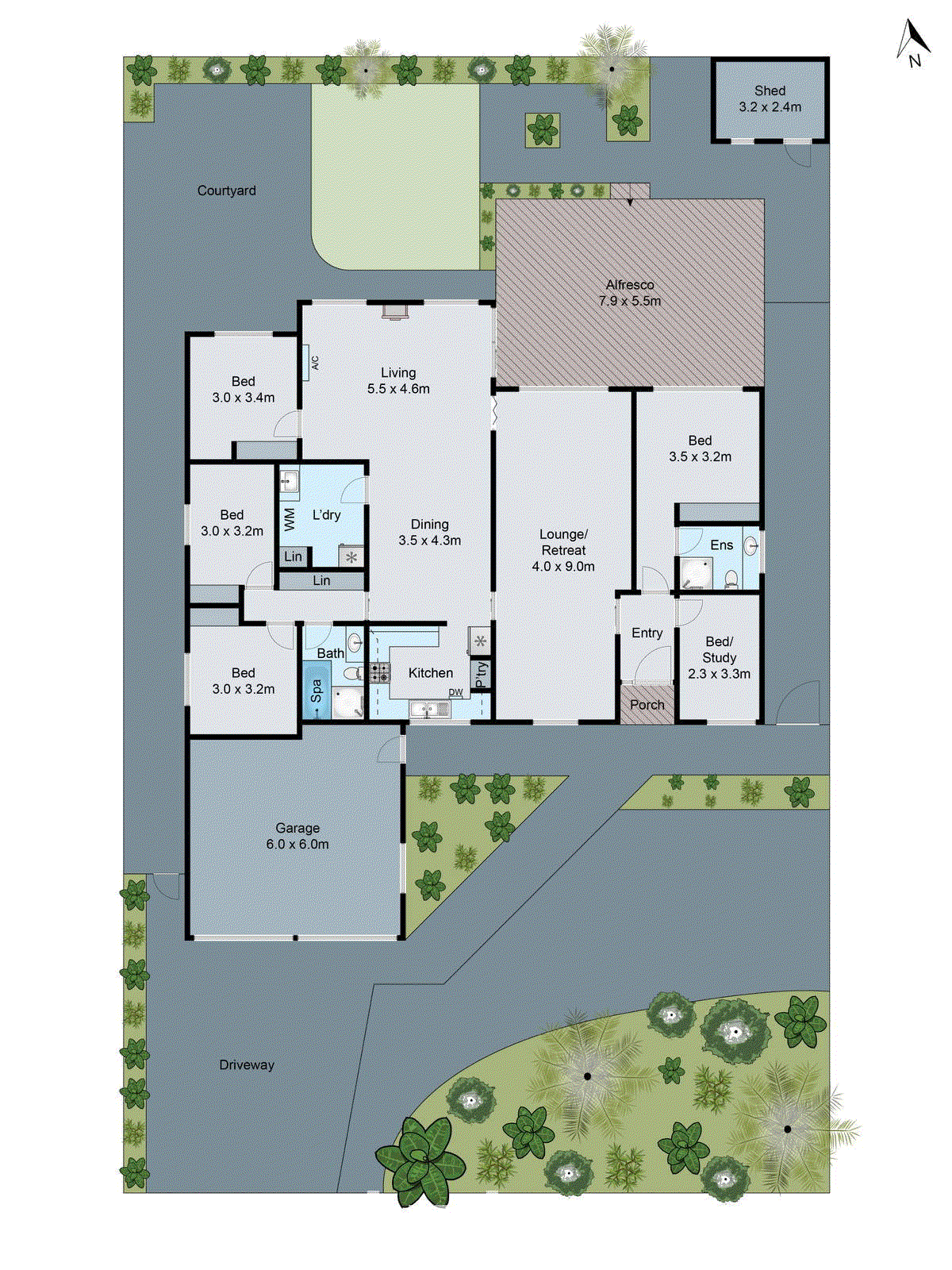 4 Oberon Drive, Belmont VIC 3216 - Floorplan