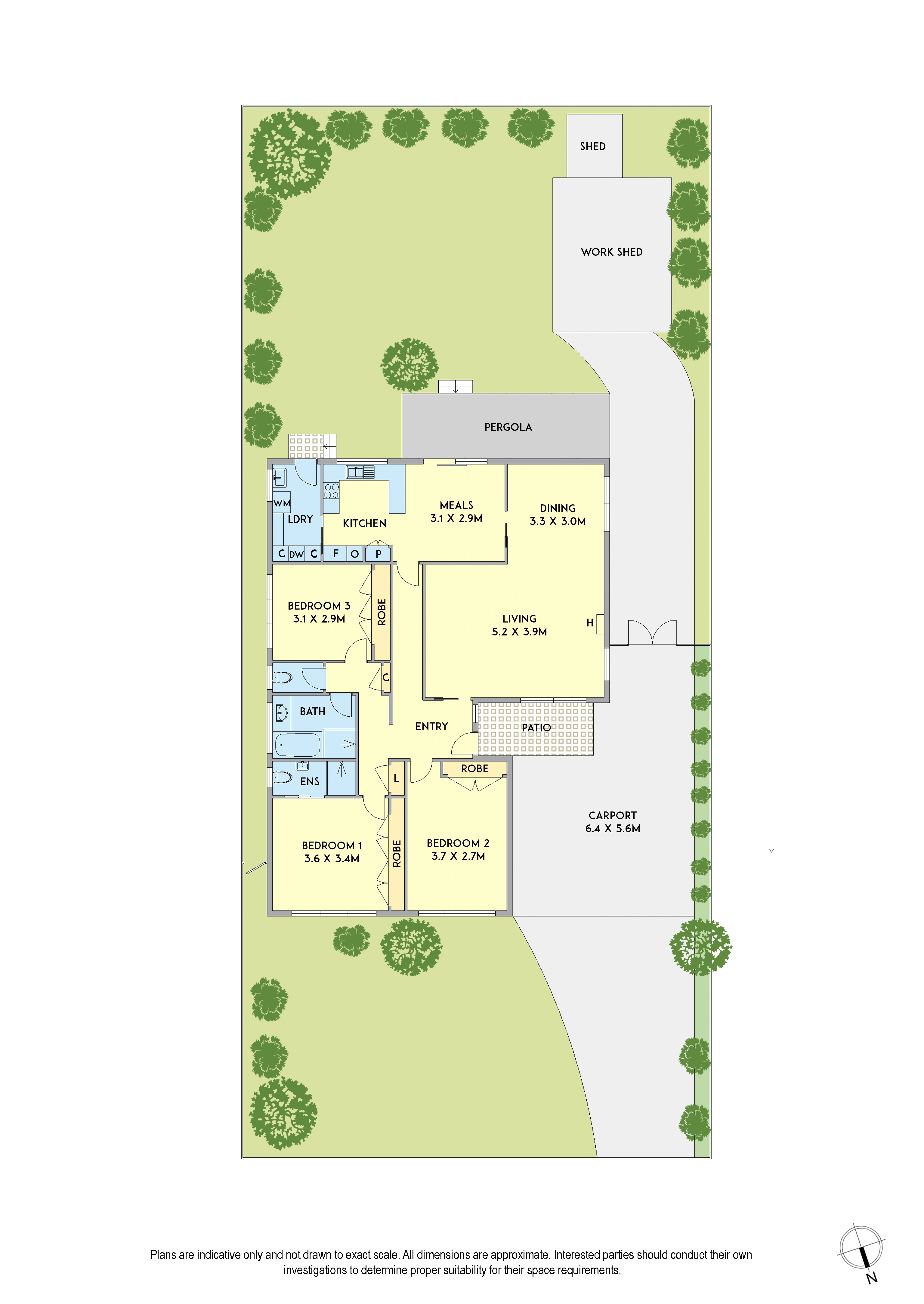 4 Olinda  Court, CHELTENHAM VIC 3192 - Floorplan