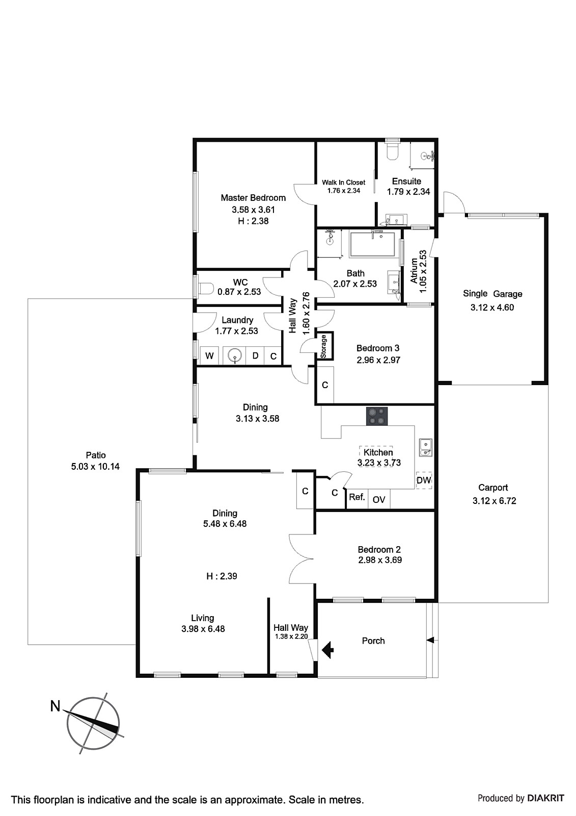 4 Oploo Court, Dingley Village VIC 3172 - Floorplan