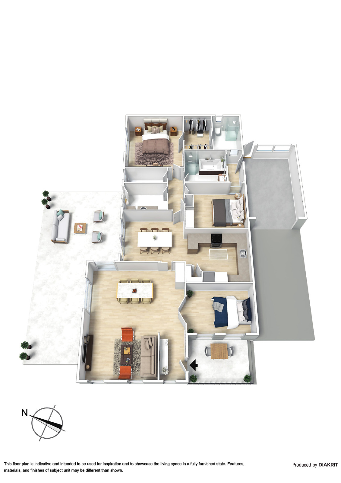 4 Oploo Court, Dingley Village VIC 3172 - Floorplan