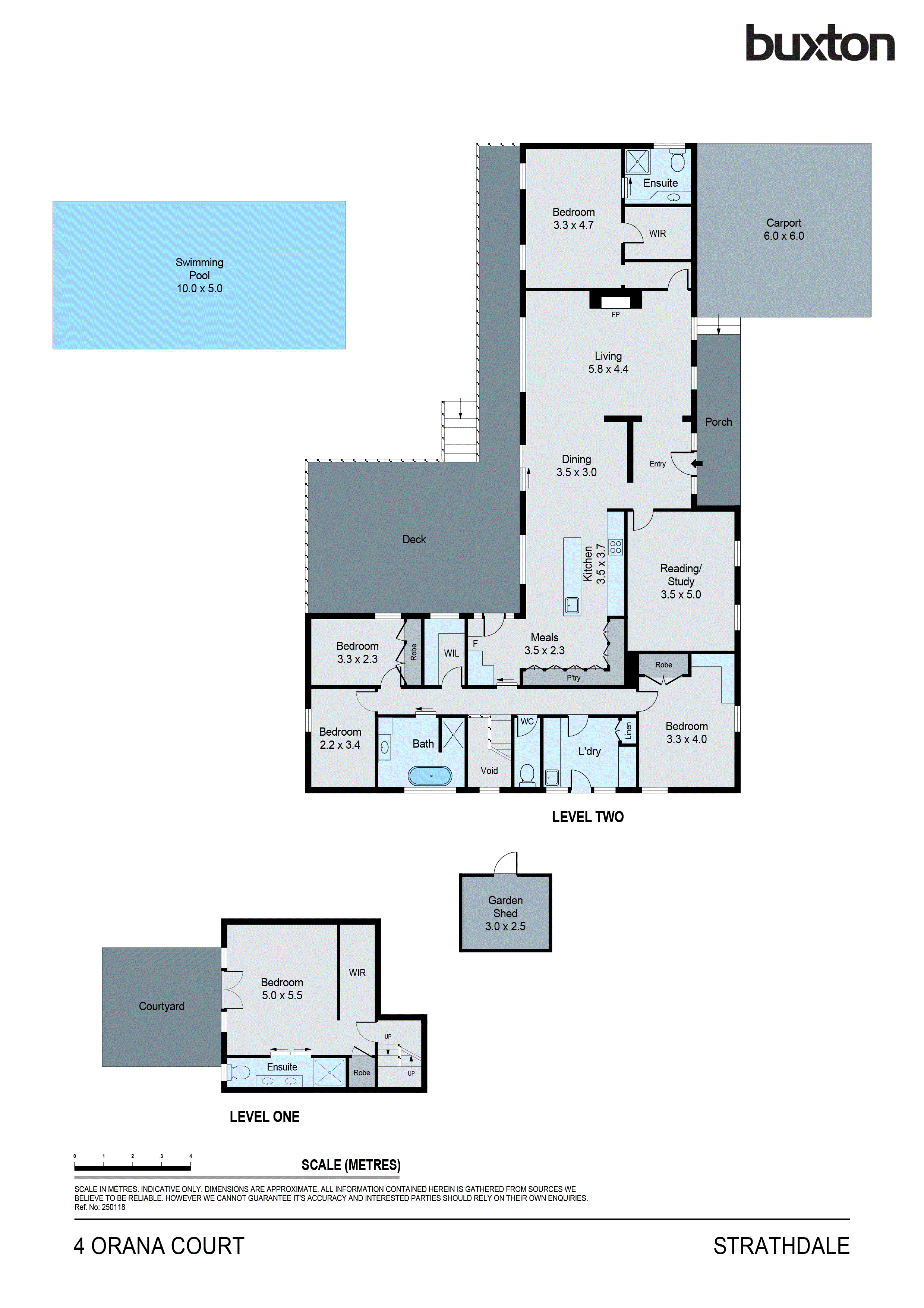 4 Orana Court, Strathdale VIC 3550 - Floorplan