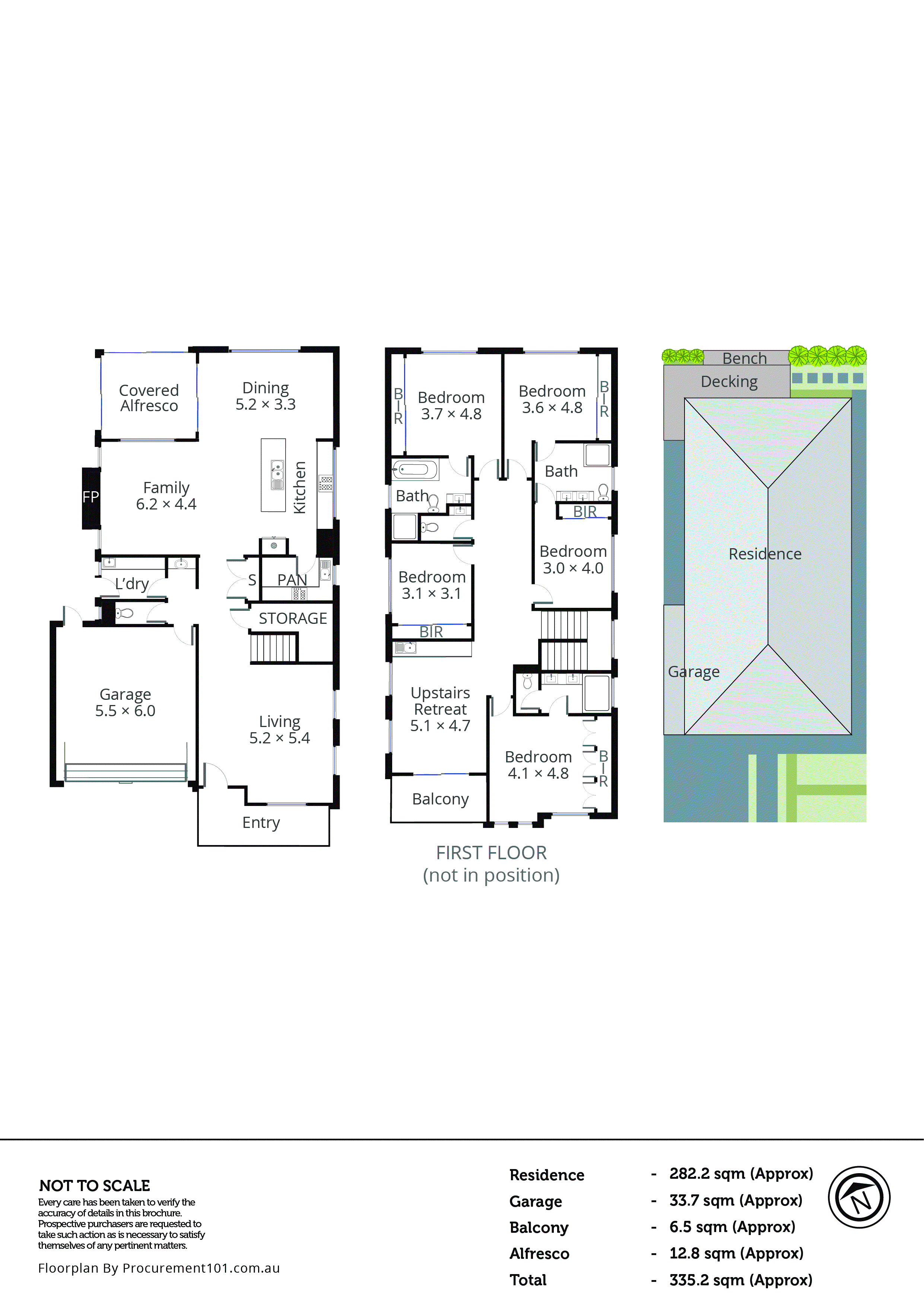 4 Orlando Crescent, Keysborough VIC 3173 - Floorplan