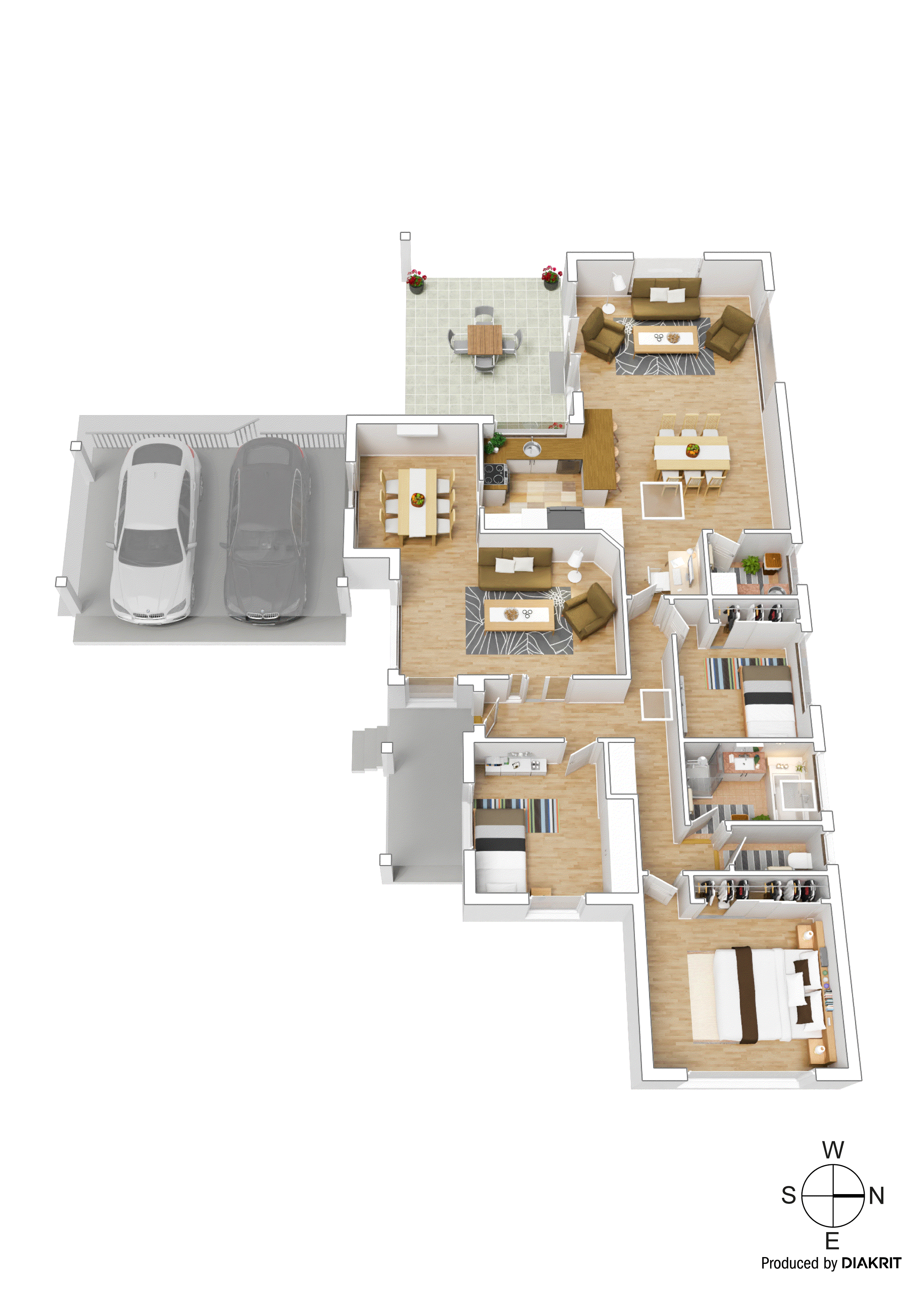 4 Oxley Close, Glen Waverley VIC 3150 - Floorplan