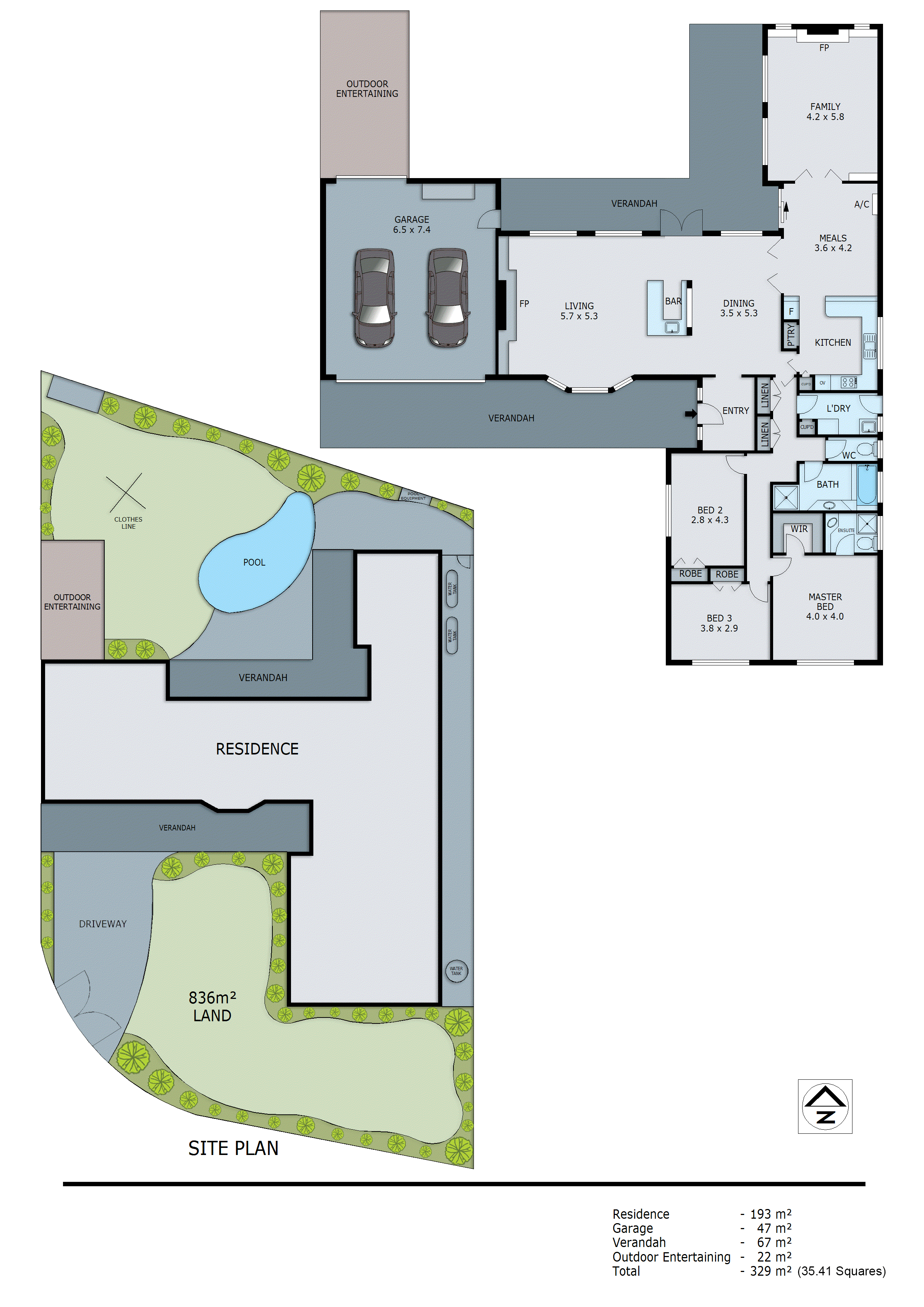 4 Penn Place, Dingley Village VIC 3172 - Floorplan