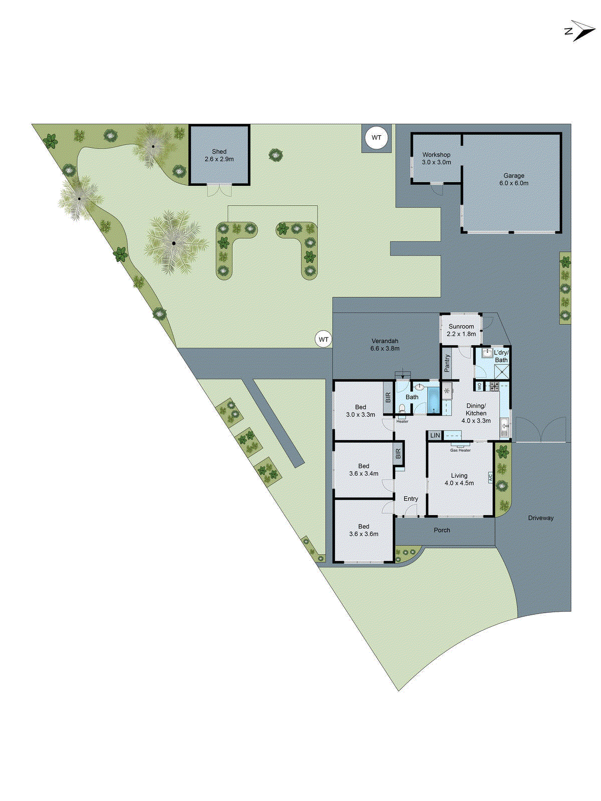 4 Perry Court, Herne Hill VIC 3218 - Floorplan
