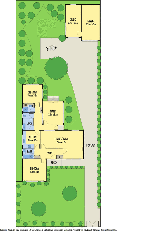 4 Philip Street, Manifold Heights VIC 3218 - Floorplan
