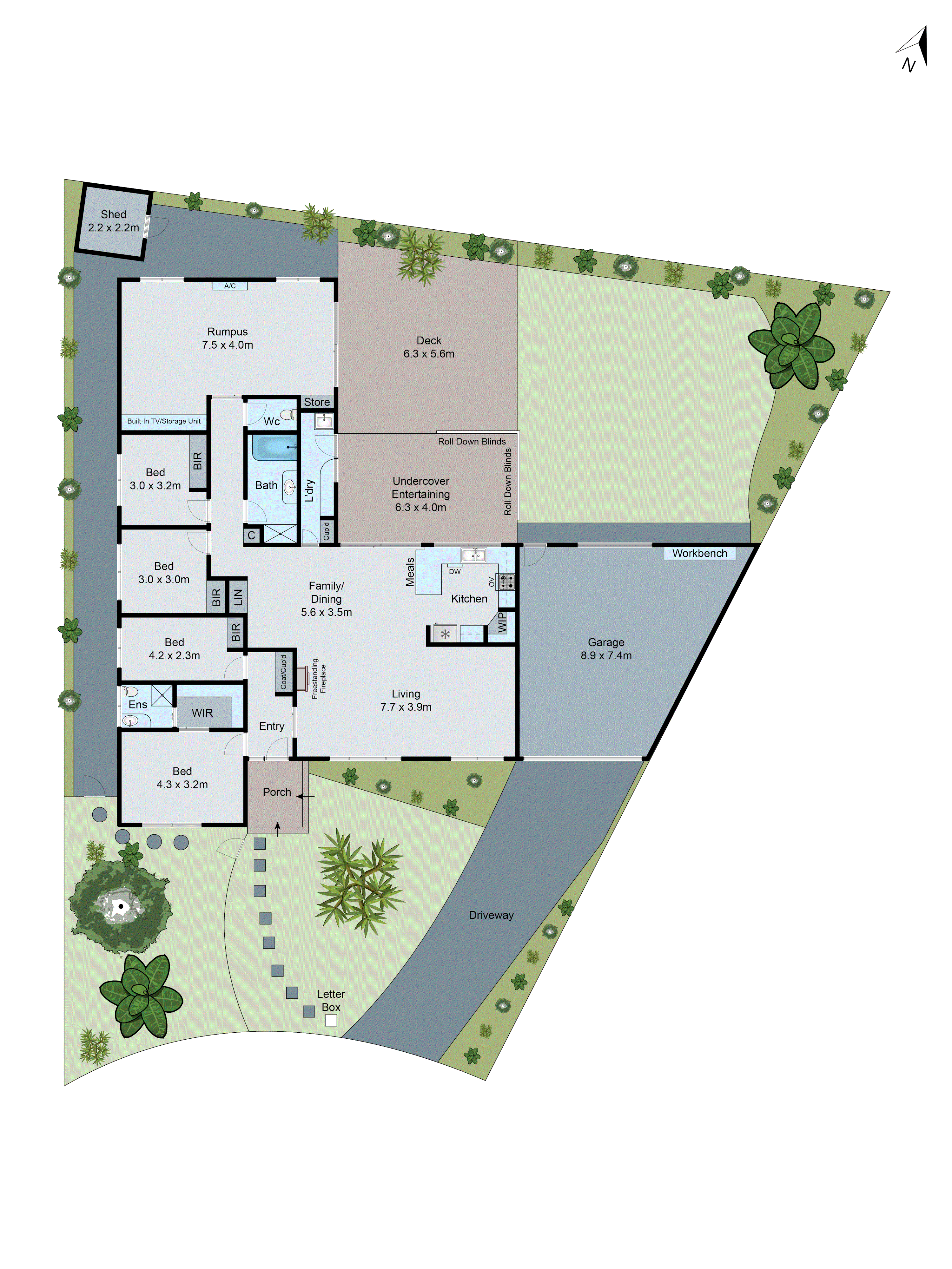 4 Pindari Court, Grovedale VIC 3216 - Floorplan