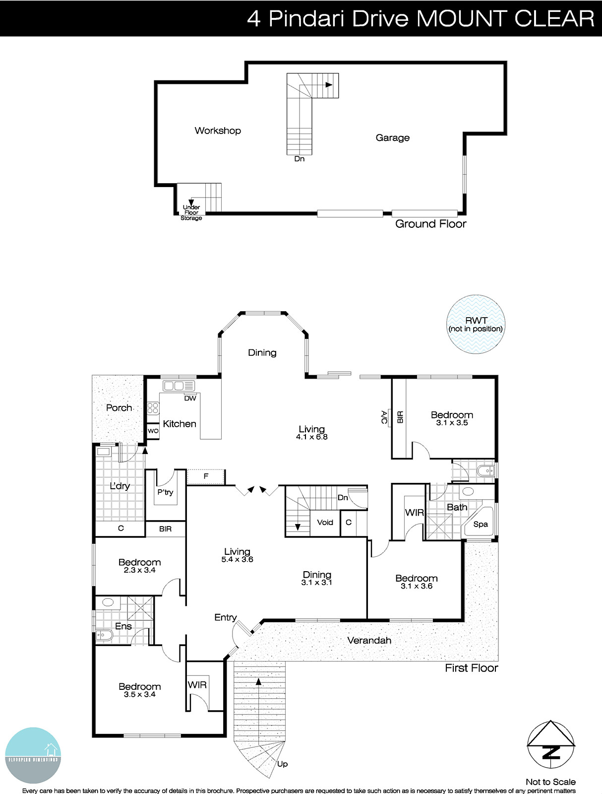 4 Pindari Drive, Mount Clear VIC 3350 - Floorplan