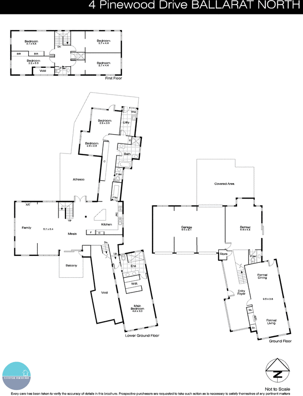 4 Pinewood Drive, Ballarat North VIC 3350 - Floorplan