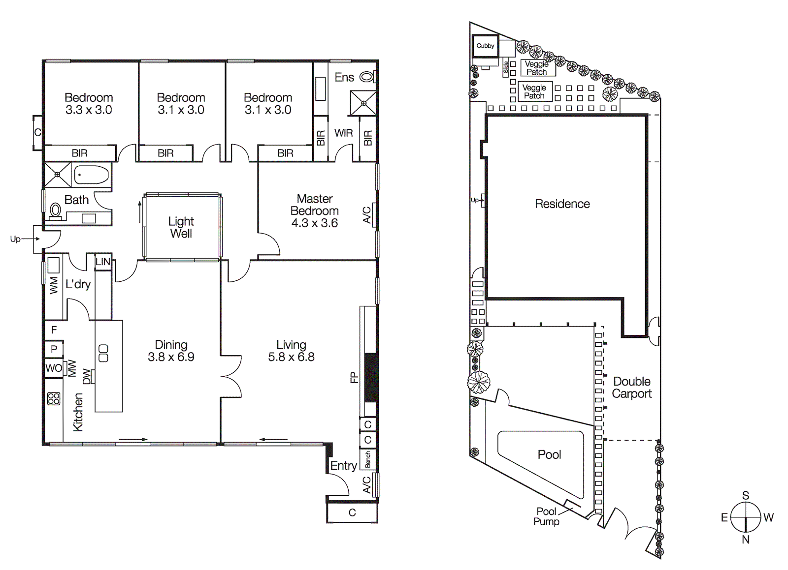 4 Powys Drive, Beaumaris VIC 3193 - Floorplan