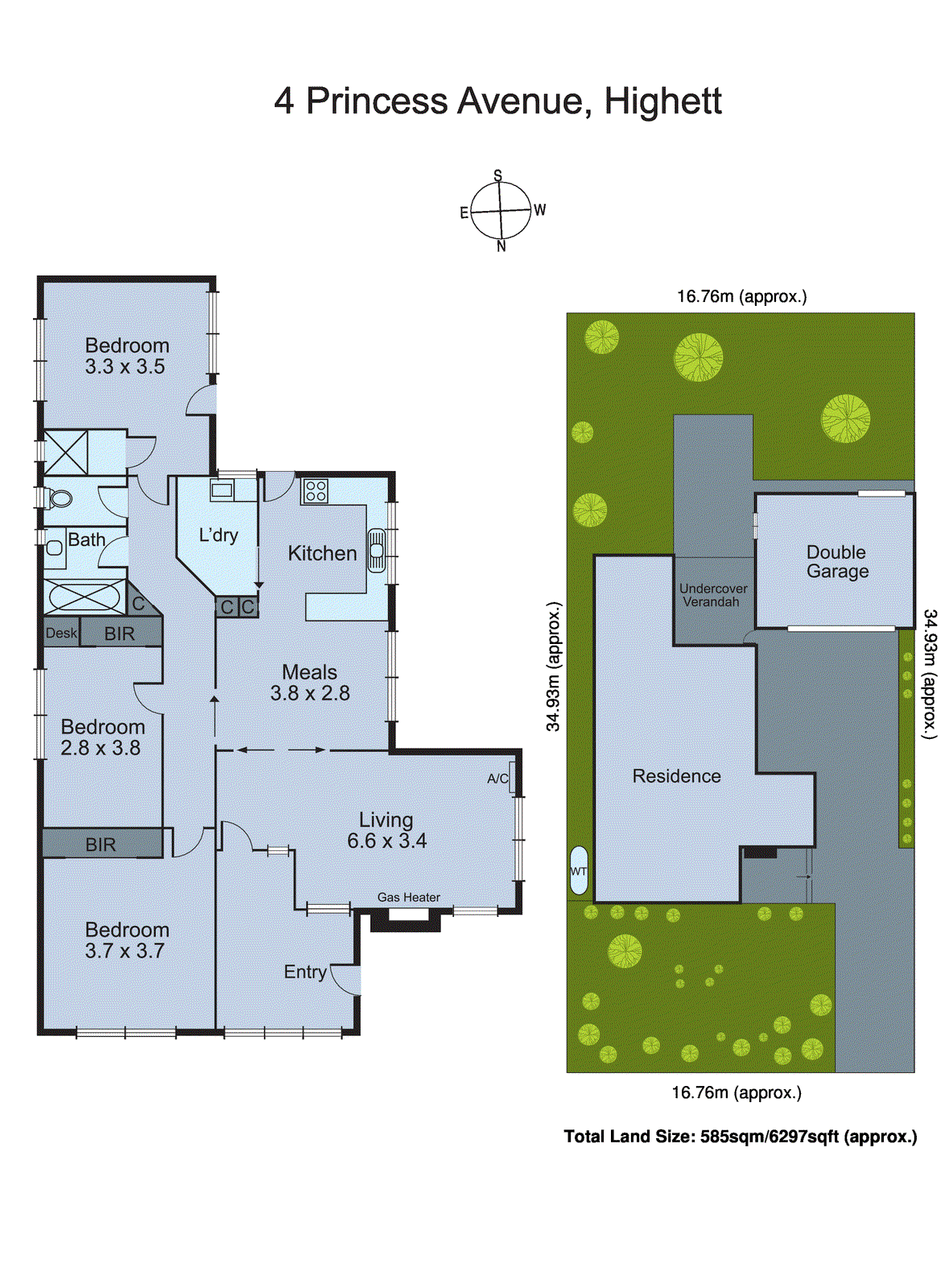 4 Princess Avenue, Highett VIC 3190 - Floorplan