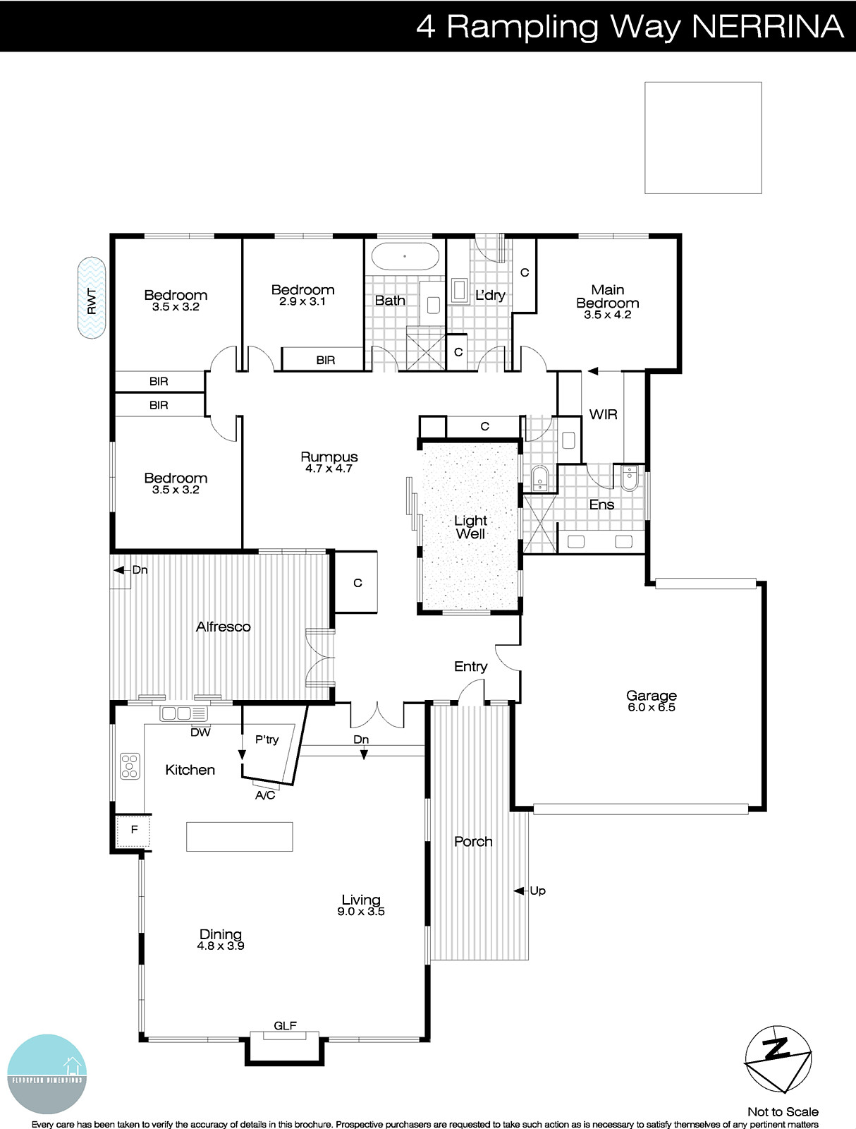 4 Rampling Way, Nerrina VIC 3350 - Floorplan