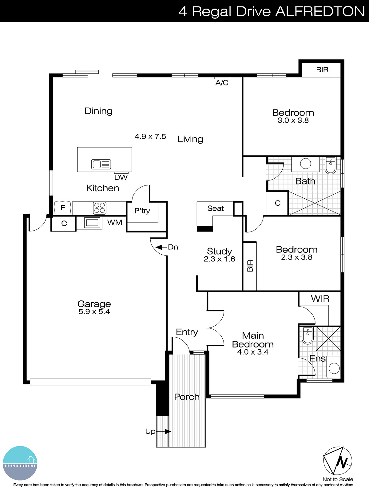4 Regal Drive, Alfredton VIC 3350 - Floorplan
