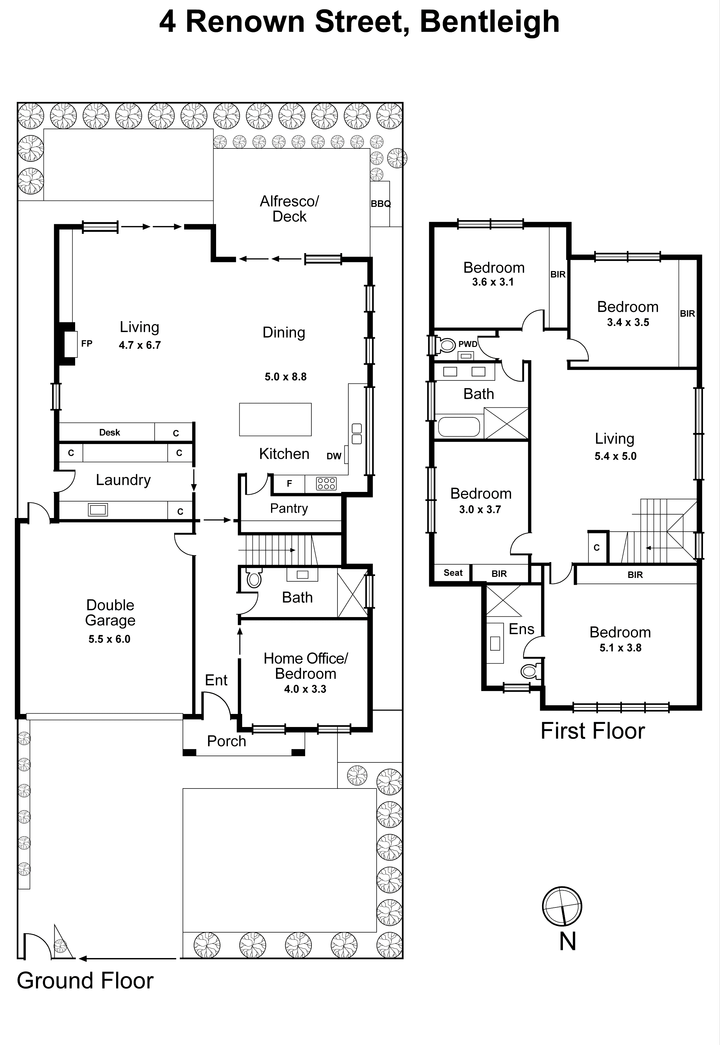 4 Renown Street, Bentleigh VIC 3204 - Floorplan