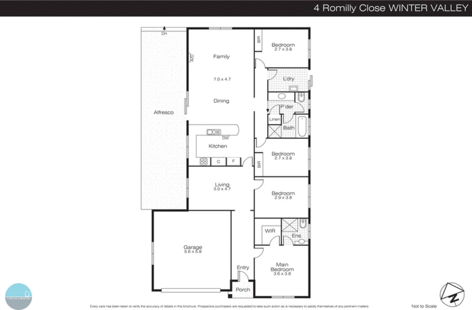 4 Romilly Close, Delacombe VIC 3356 - Floorplan