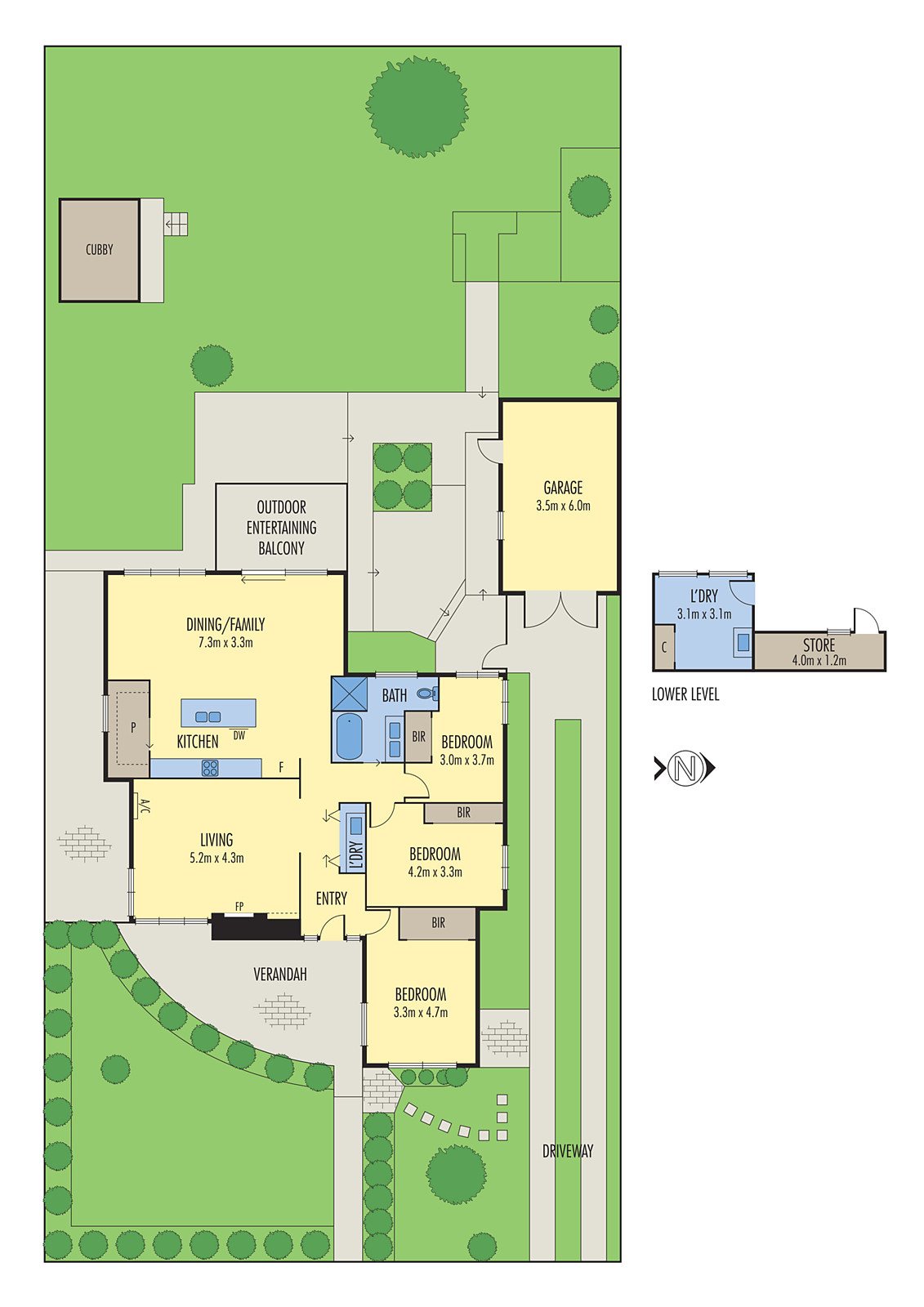 4 Roncliffe Road, Highton VIC 3216 - Floorplan