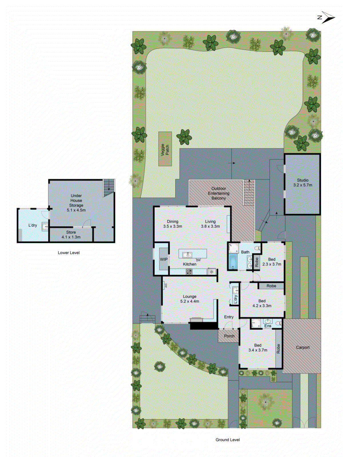 4 Roncliffe Road, Highton VIC 3216 - Floorplan