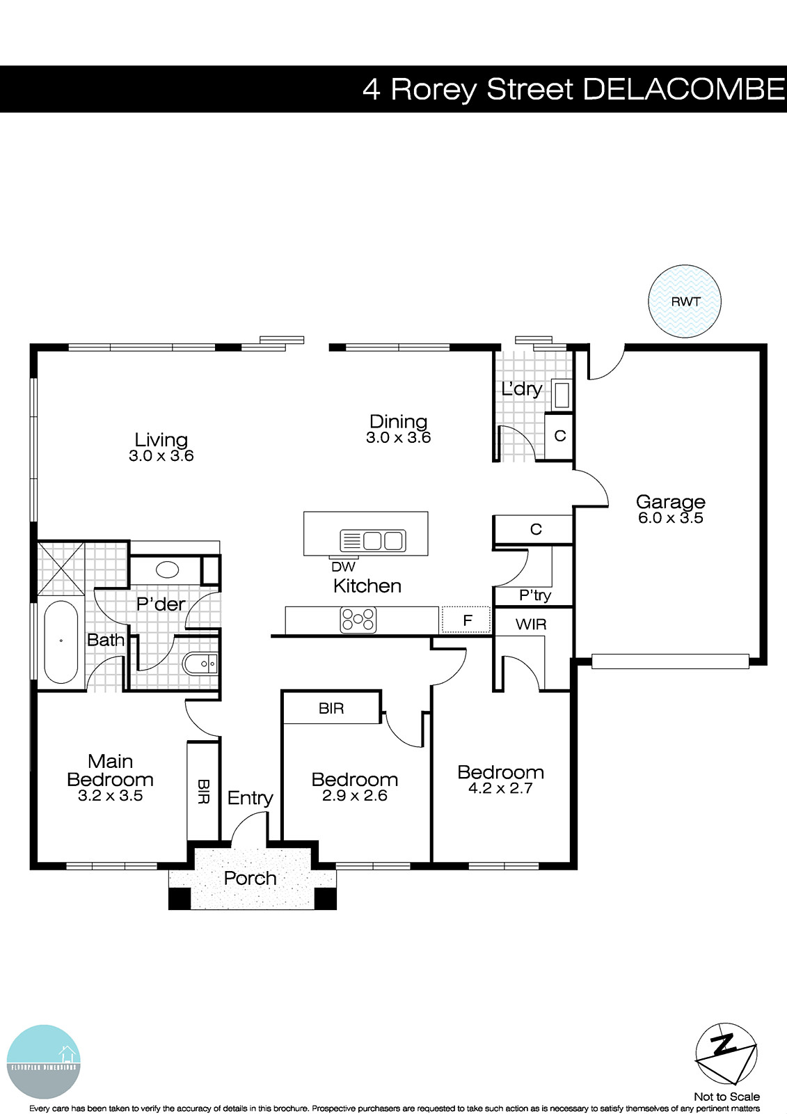 4 Rorey Street, Delacombe VIC 3356 - Floorplan