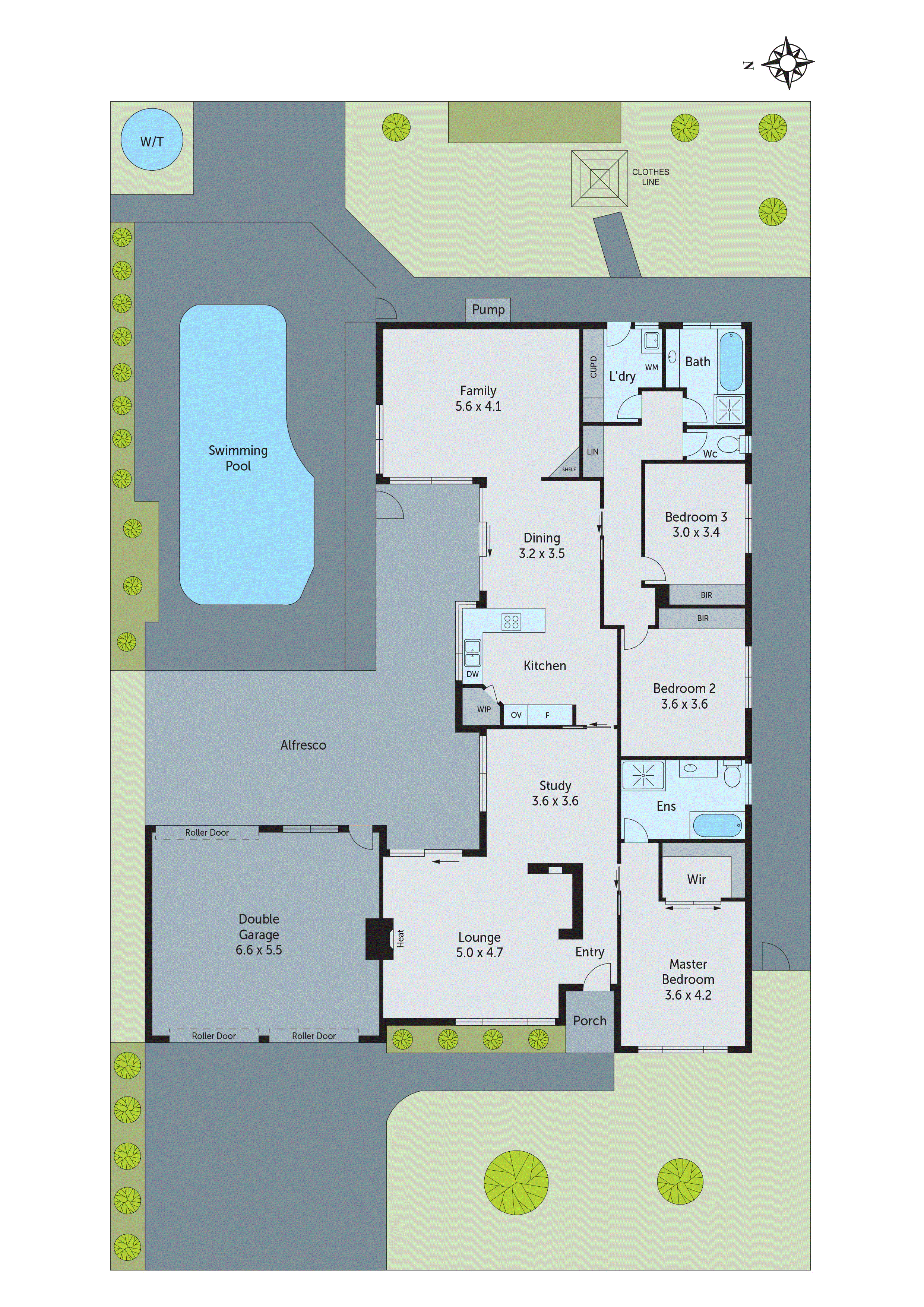 4 Rowan Court, Belmont VIC 3216 - Floorplan