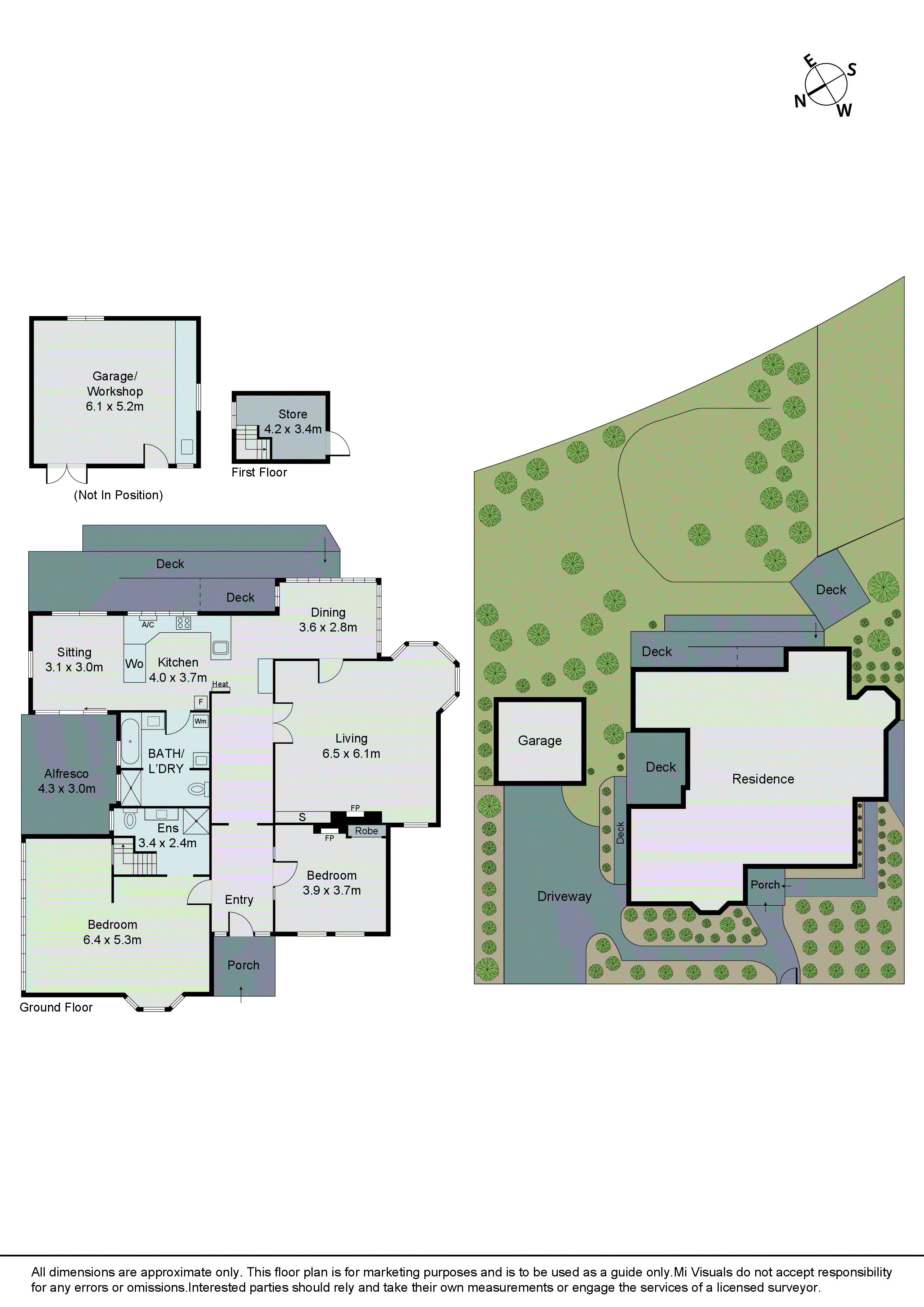 4 Rubens Grove, Canterbury VIC 3126 - Floorplan