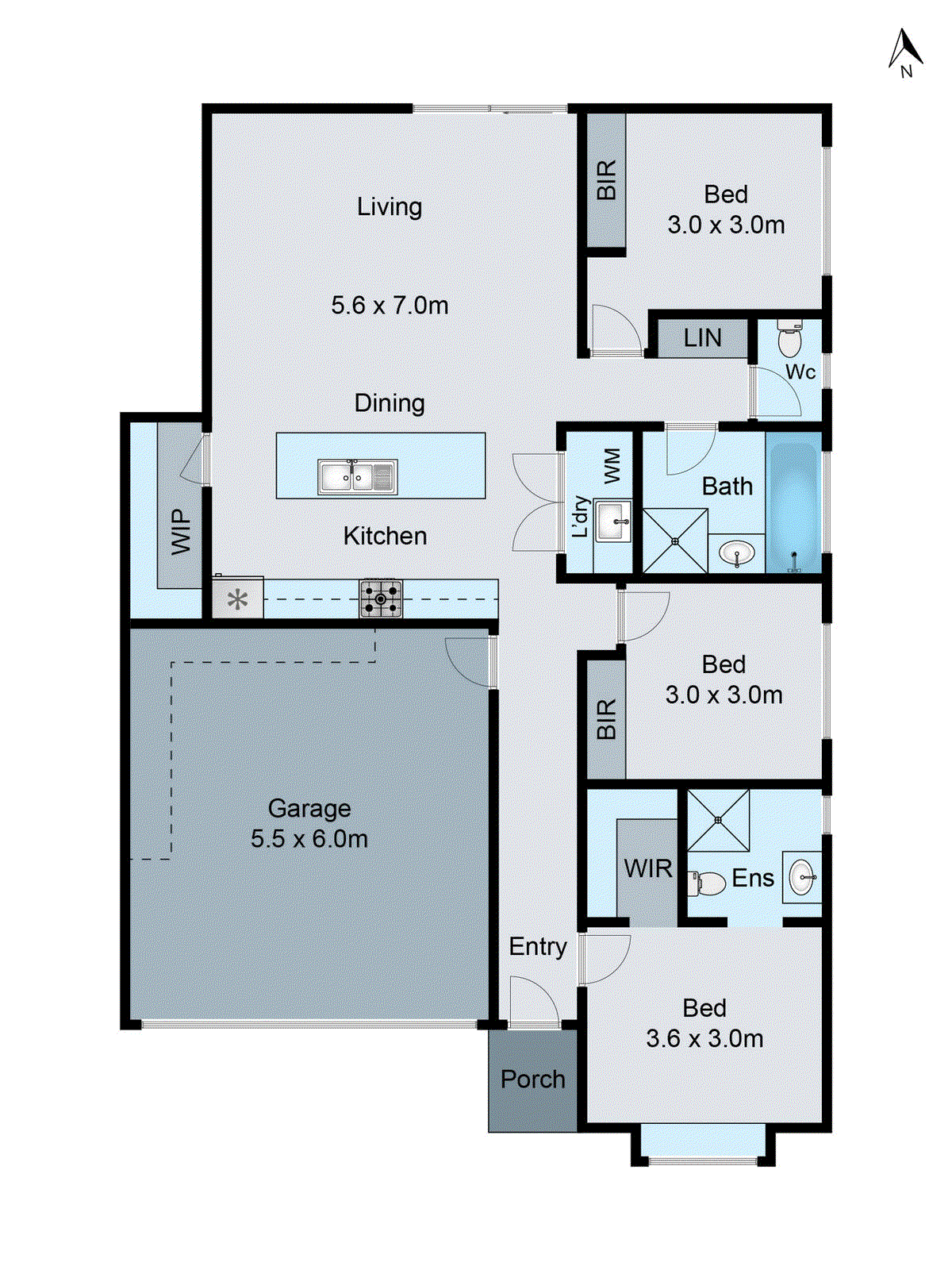 4 Rushmore Court, Leopold VIC 3224 - Floorplan