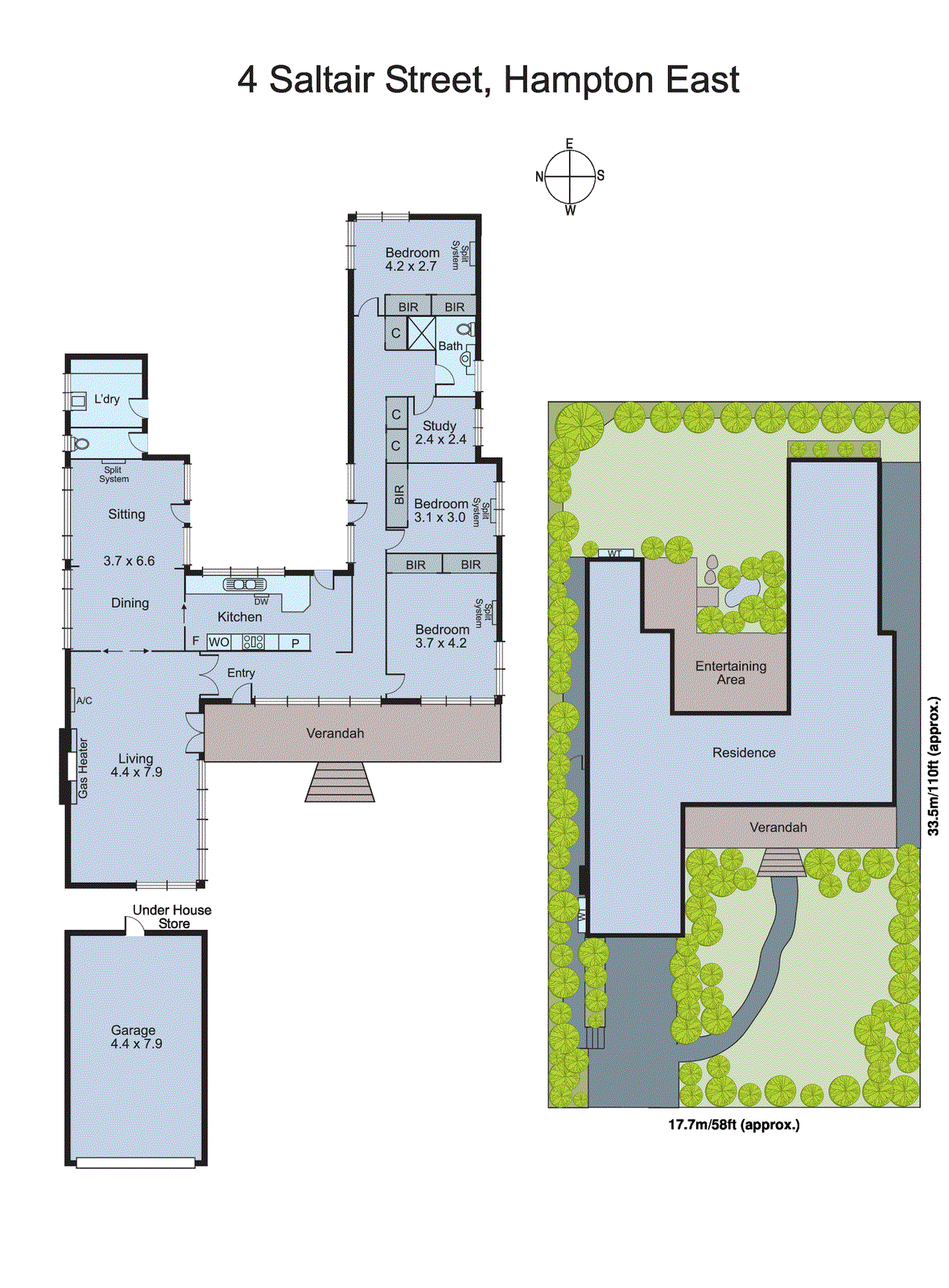 4 Saltair Street, Hampton East VIC 3188 - Floorplan