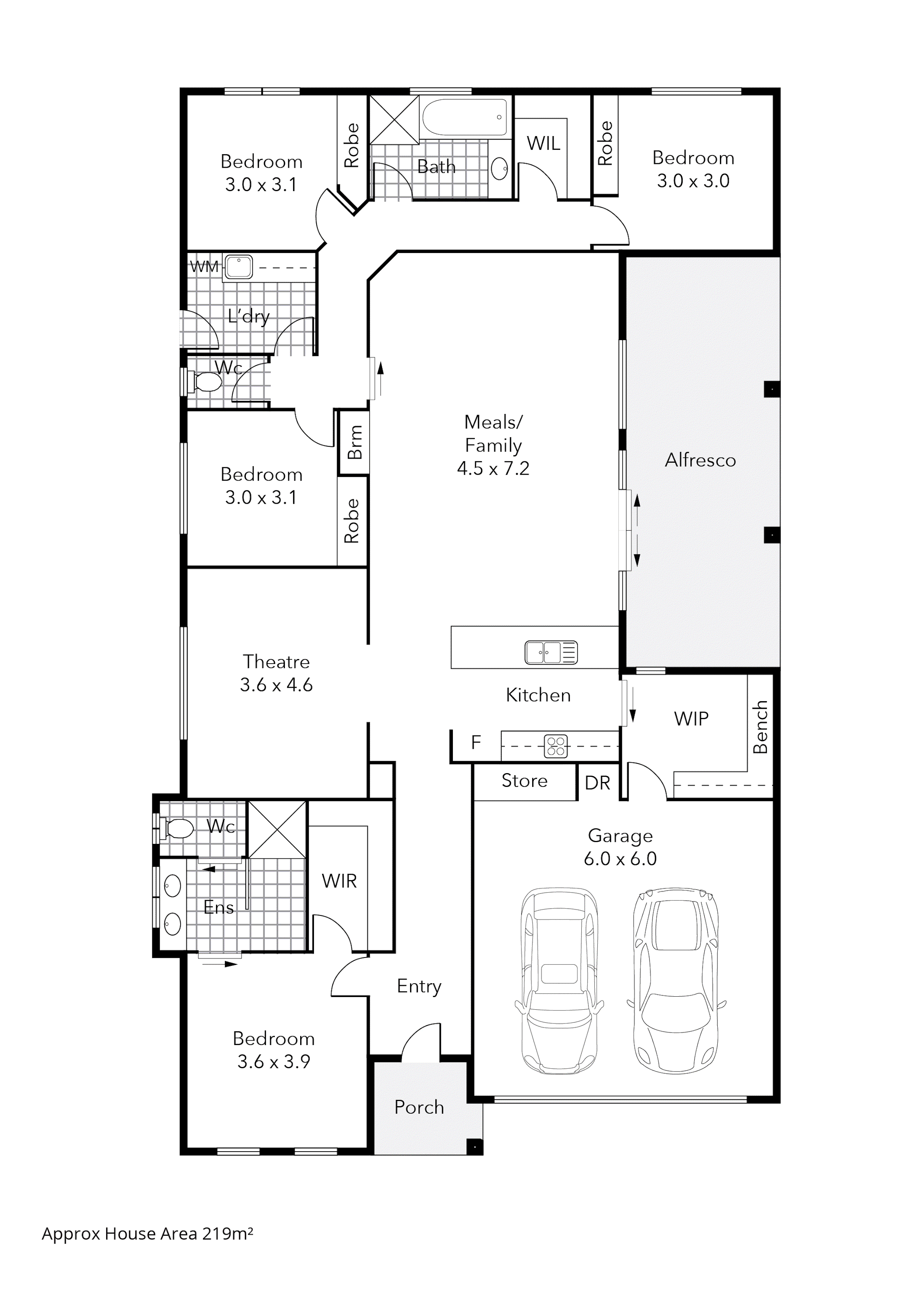 4 Samoth Court, Miners Rest VIC 3352 - Floorplan