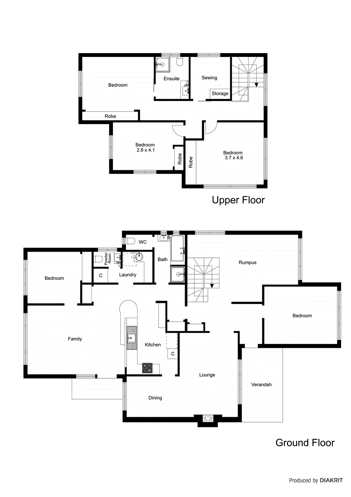 4 Savio Street, Chadstone VIC 3148 - Floorplan