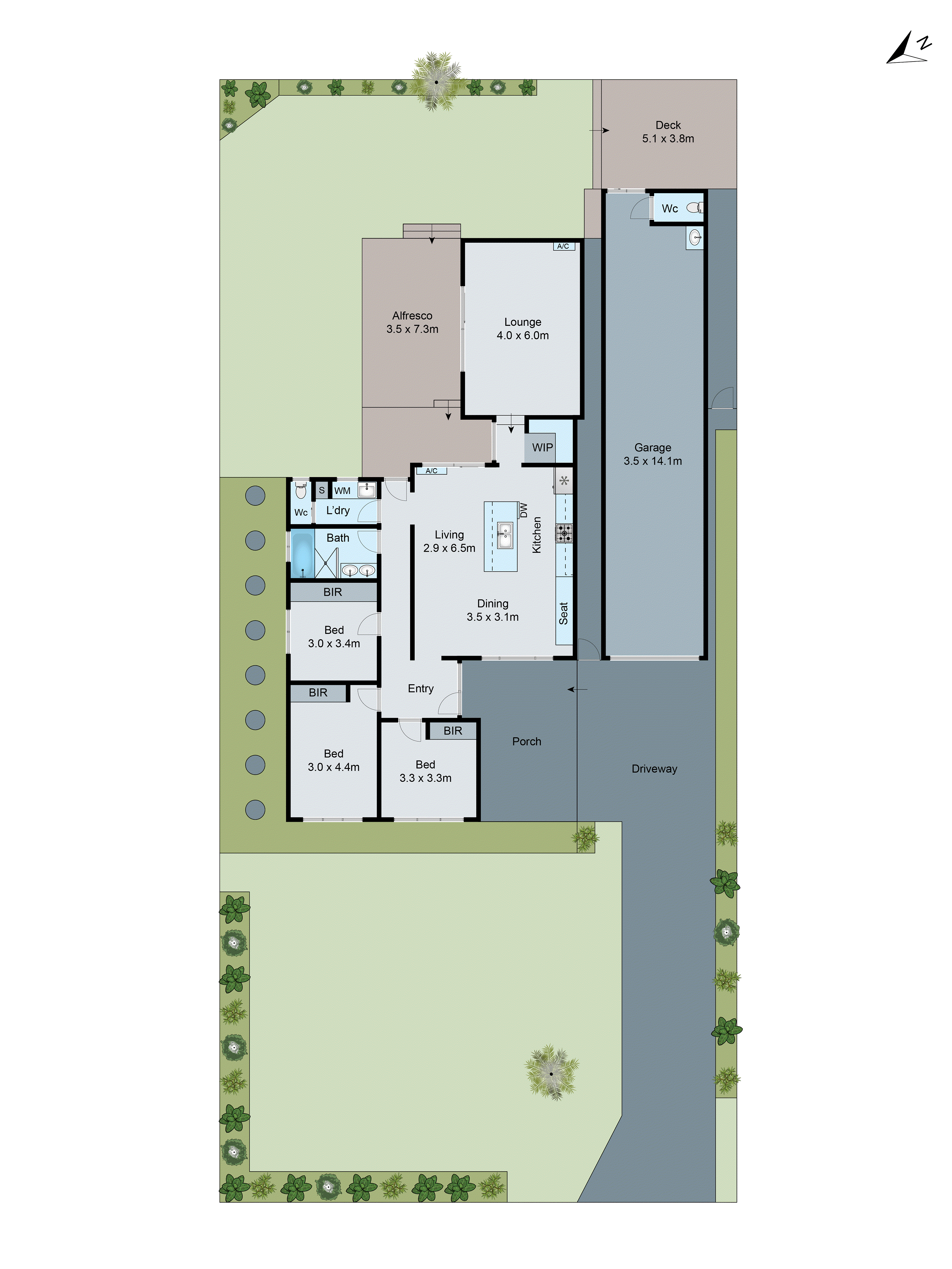 4 Scenic Road, Highton VIC 3216 - Floorplan