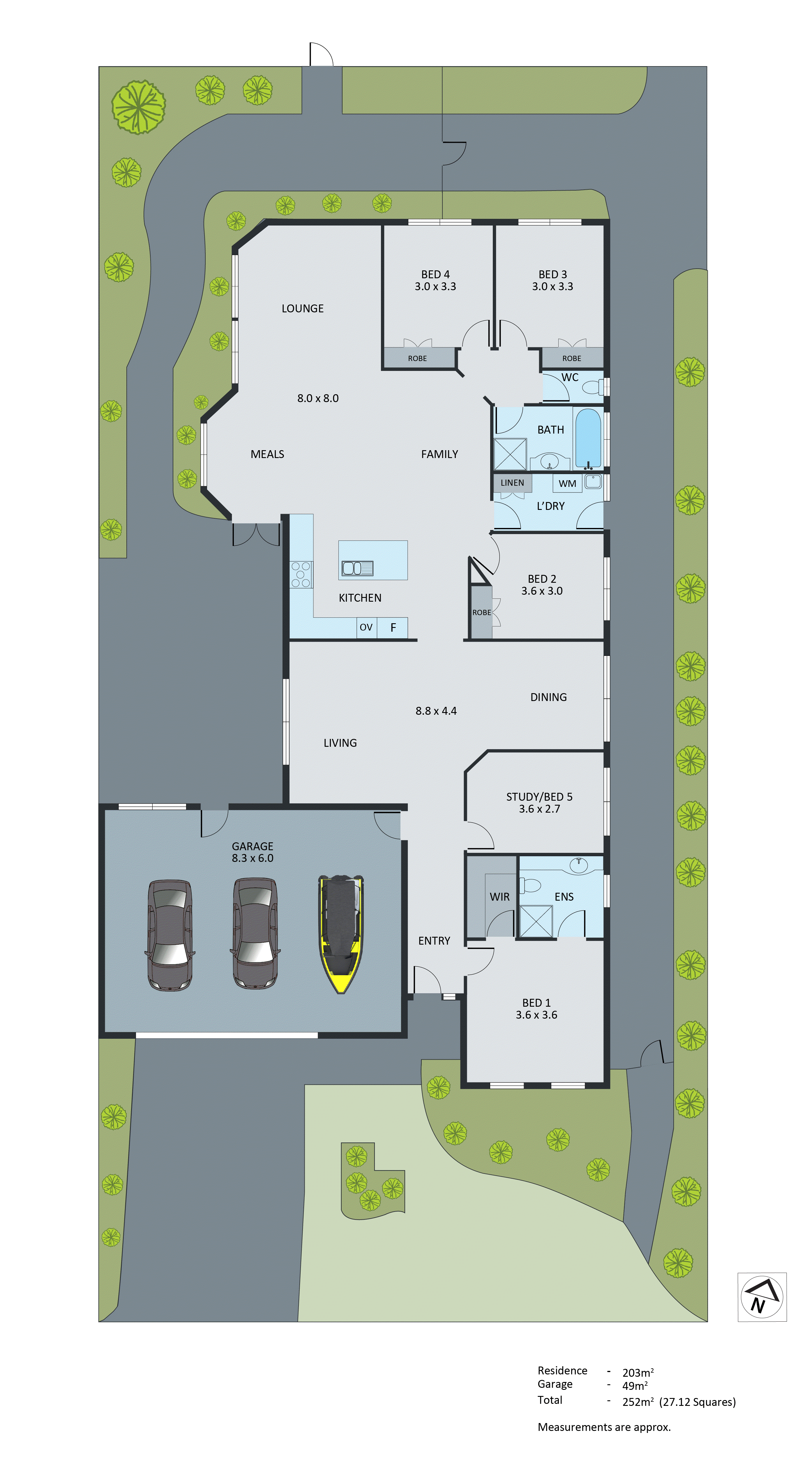 4 Seabreeze Court, Aspendale VIC 3195 - Floorplan