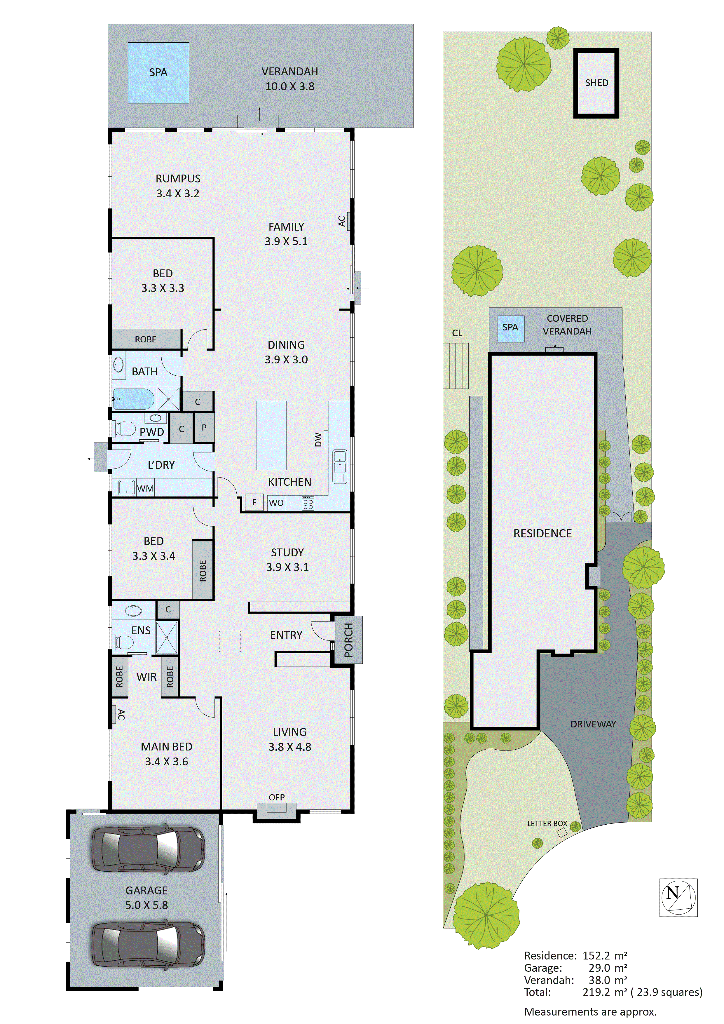 4 Shepherd Court, Dingley Village VIC 3172 - Floorplan