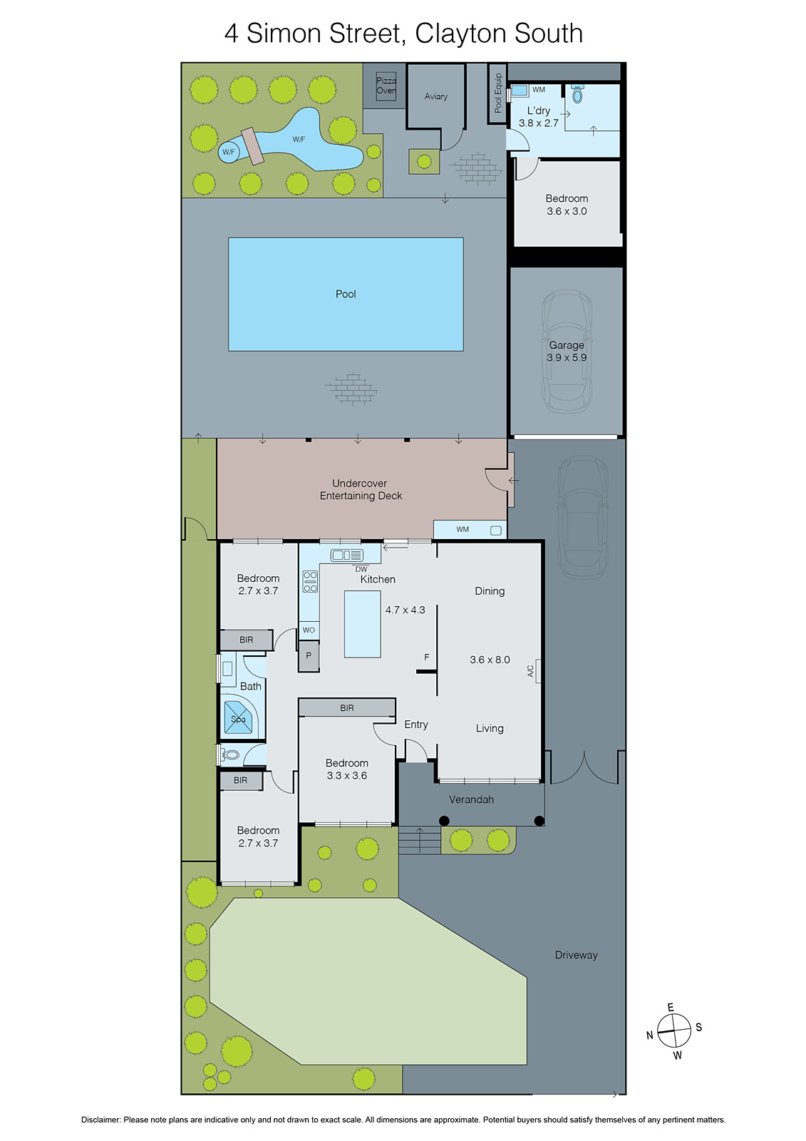 4 Simon Street, Clayton South VIC 3169 - Floorplan