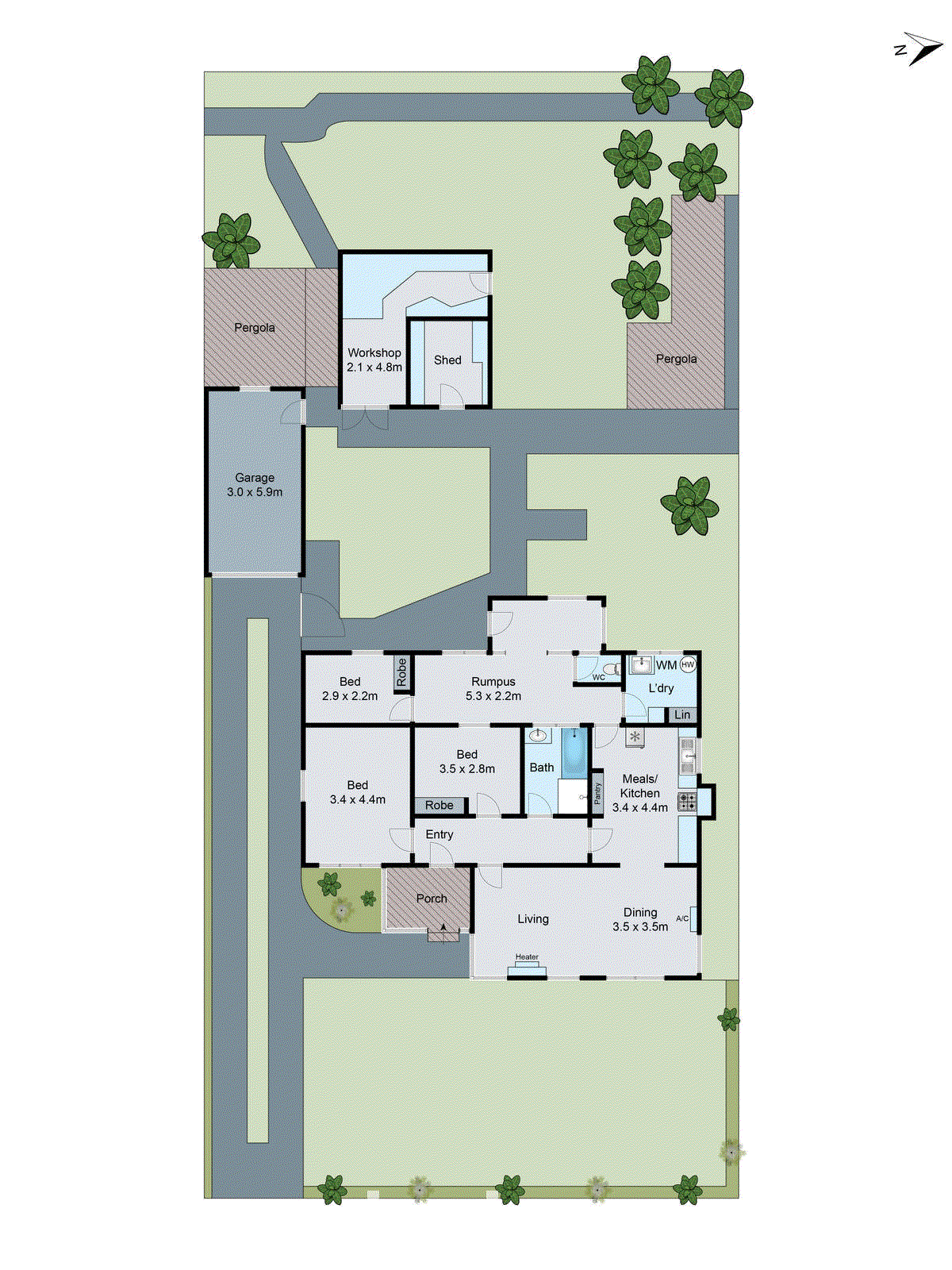 4 Sladen Street, Hamlyn Heights VIC 3215 - Floorplan