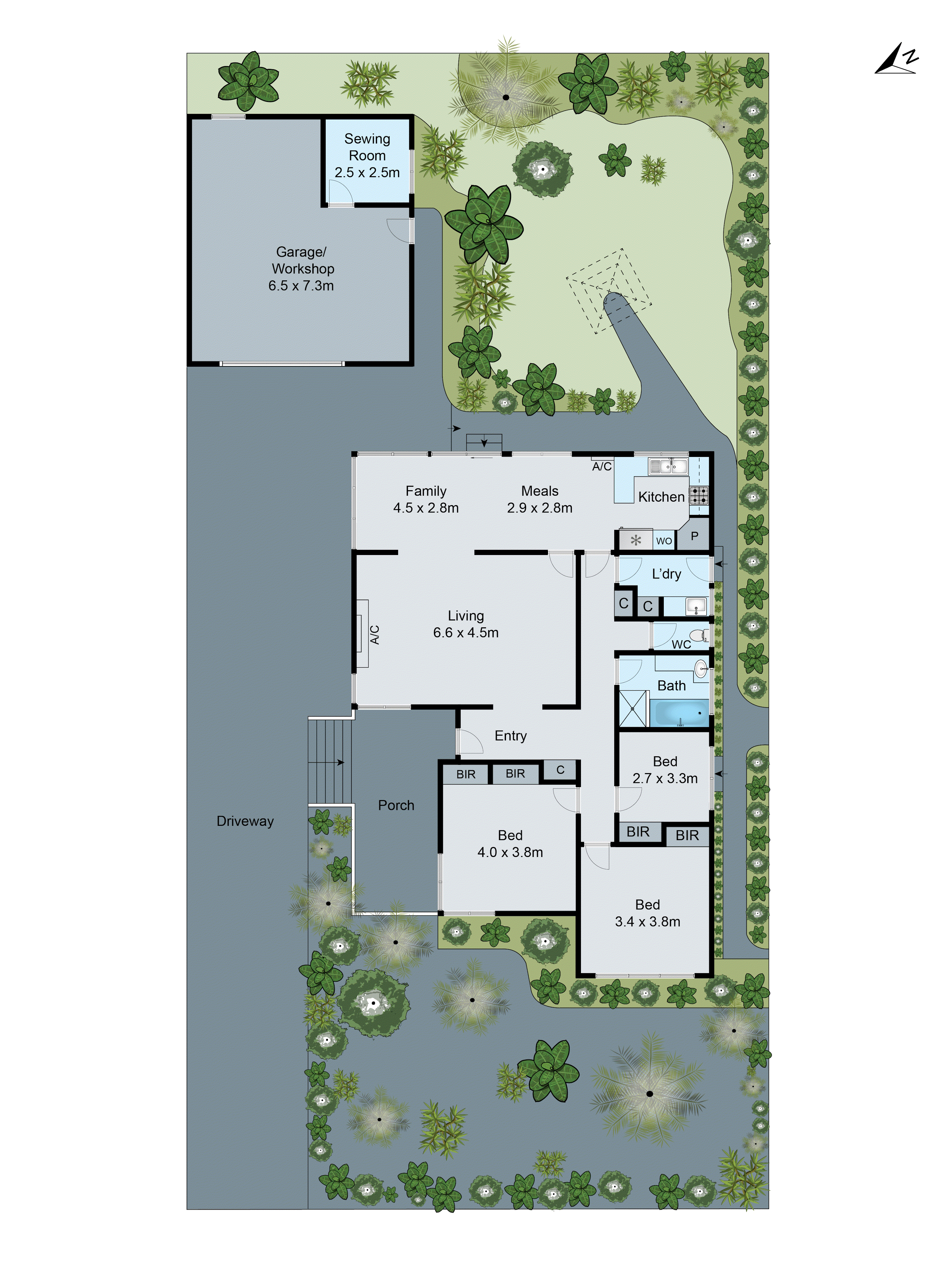 4 Snead Court, Mount Waverley VIC 3149 - Floorplan
