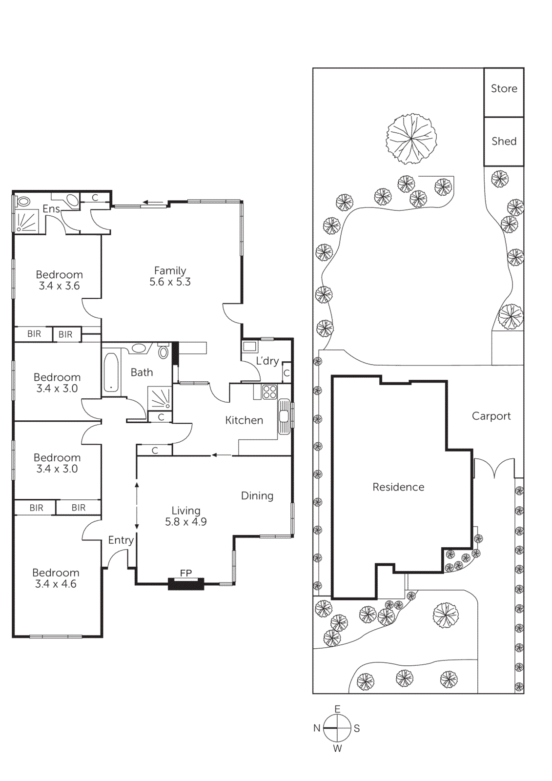 4 St Georges Avenue, Bentleigh East VIC 3165 - Floorplan