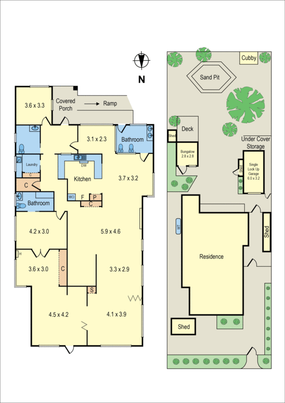 4 Stawell Street, Mentone VIC 3194 - Floorplan