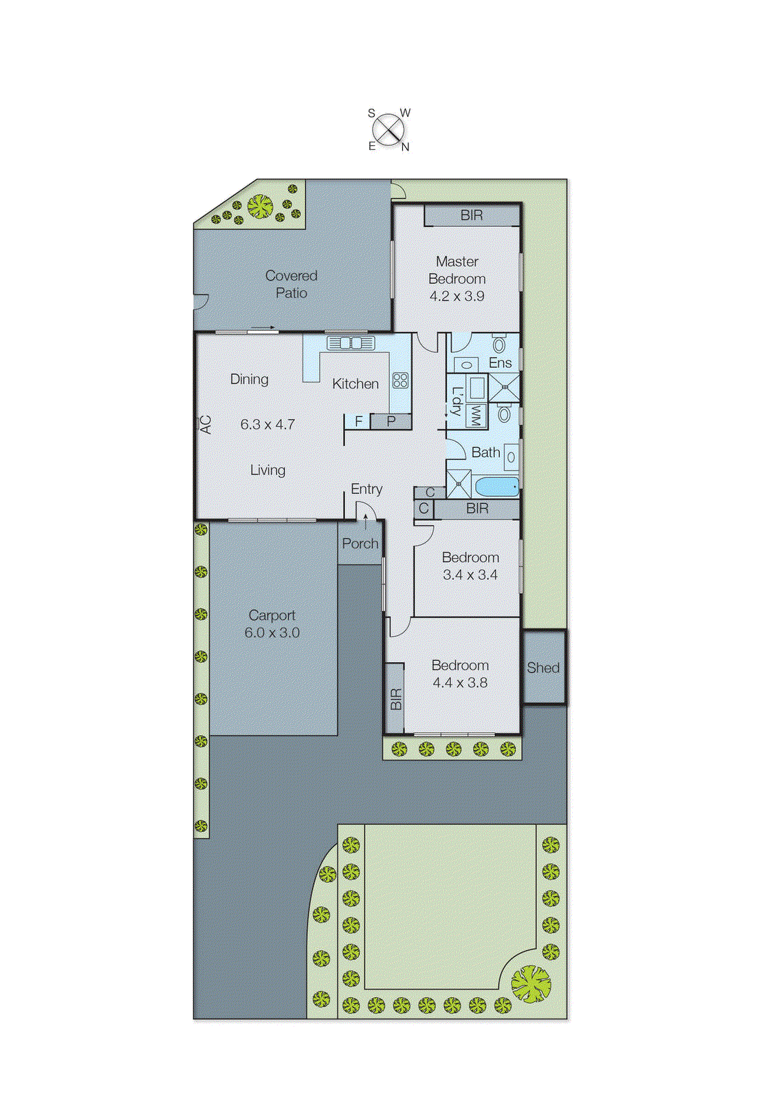 4 Stayner Grove, Moorabbin VIC 3189 - Floorplan