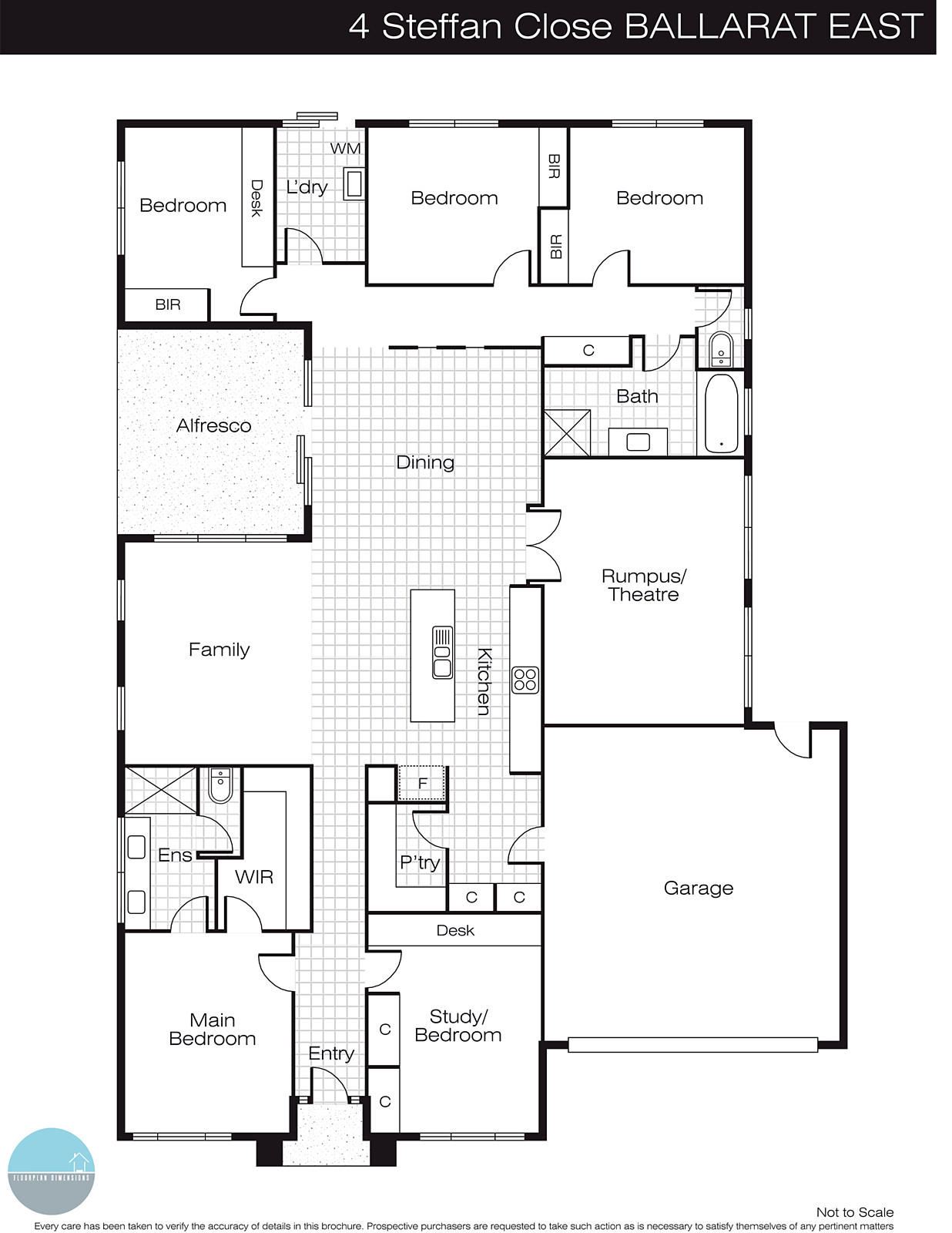 4 Steffen Close, Ballarat East VIC 3350 - Floorplan