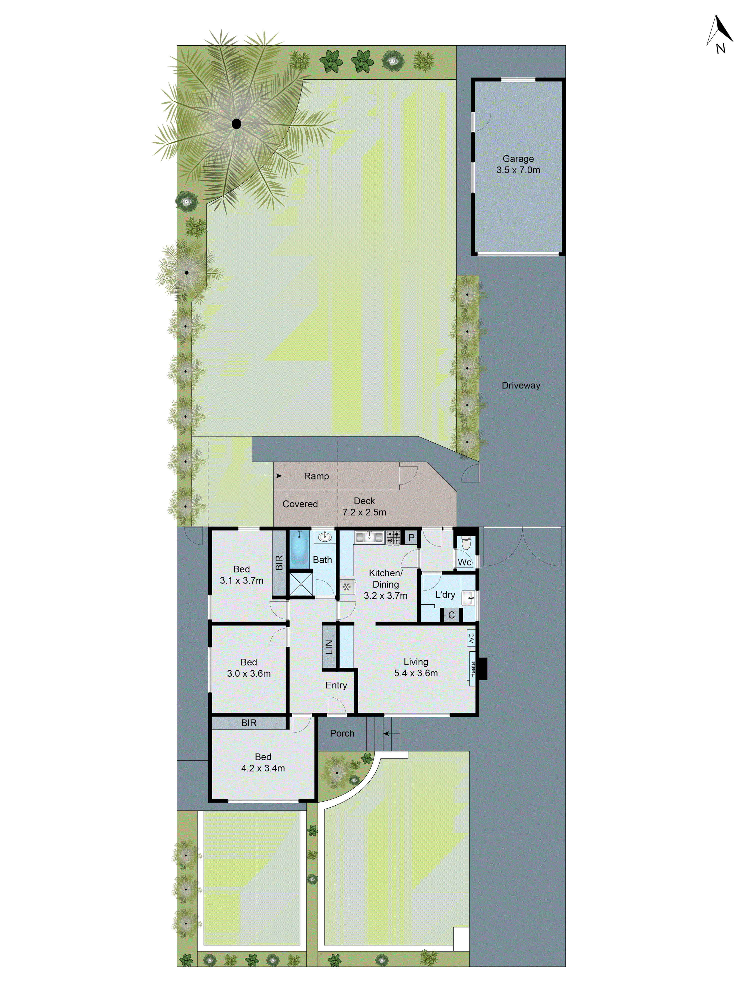 4 Strickland Avenue, Highton VIC 3216 - Floorplan