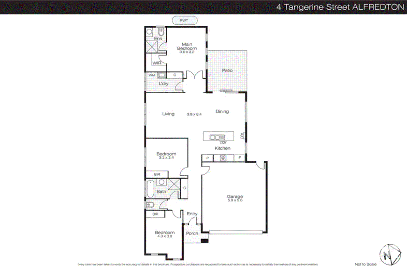4 Tangerine Street, Alfredton VIC 3350 - Floorplan