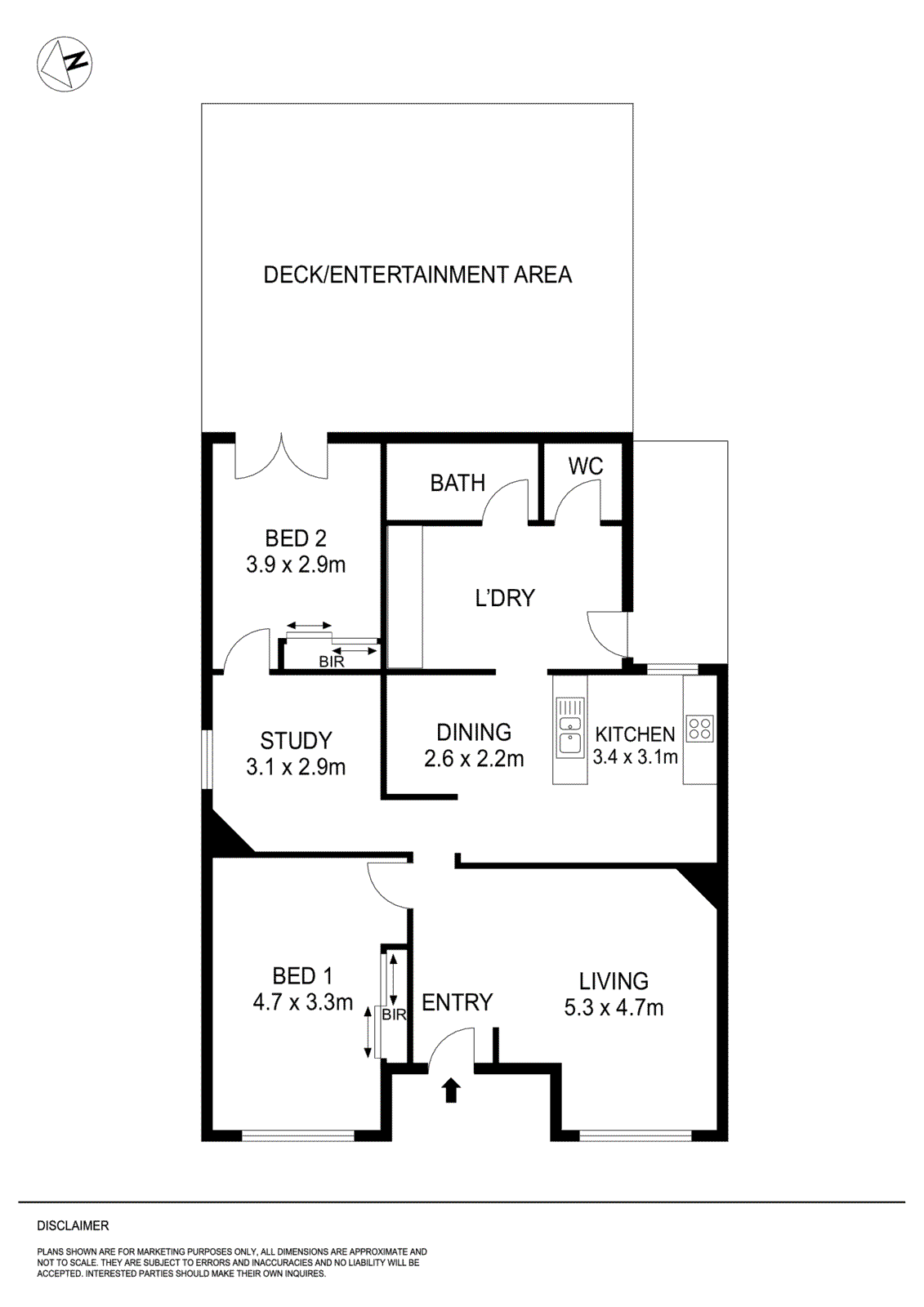 4 Tennis Street, Lake Wendouree VIC 3350 - Floorplan